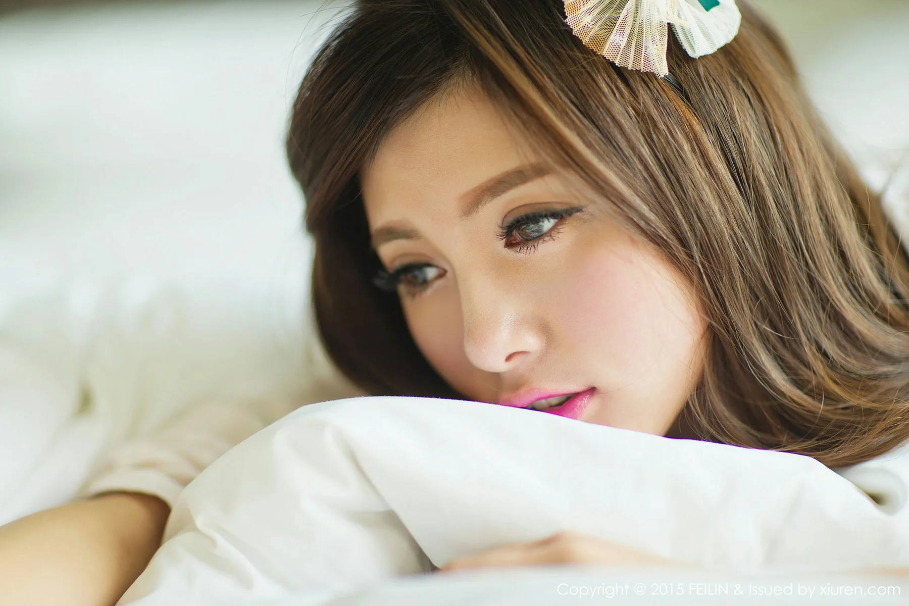 FeiLin嗲囡囡 Vol.001 奶茶-Emily - 44