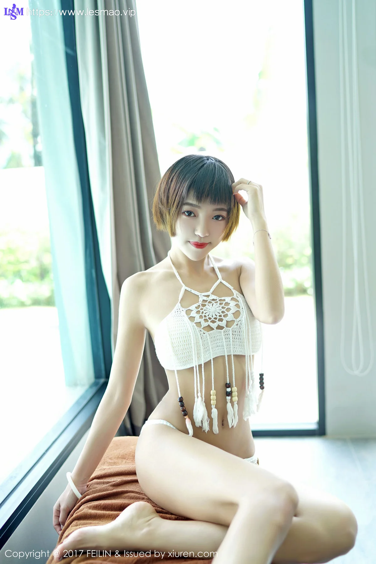 FeiLin 嗲囡囡 Vol.083 Modo 冯木木LRIS 比基尼湿身 - 12