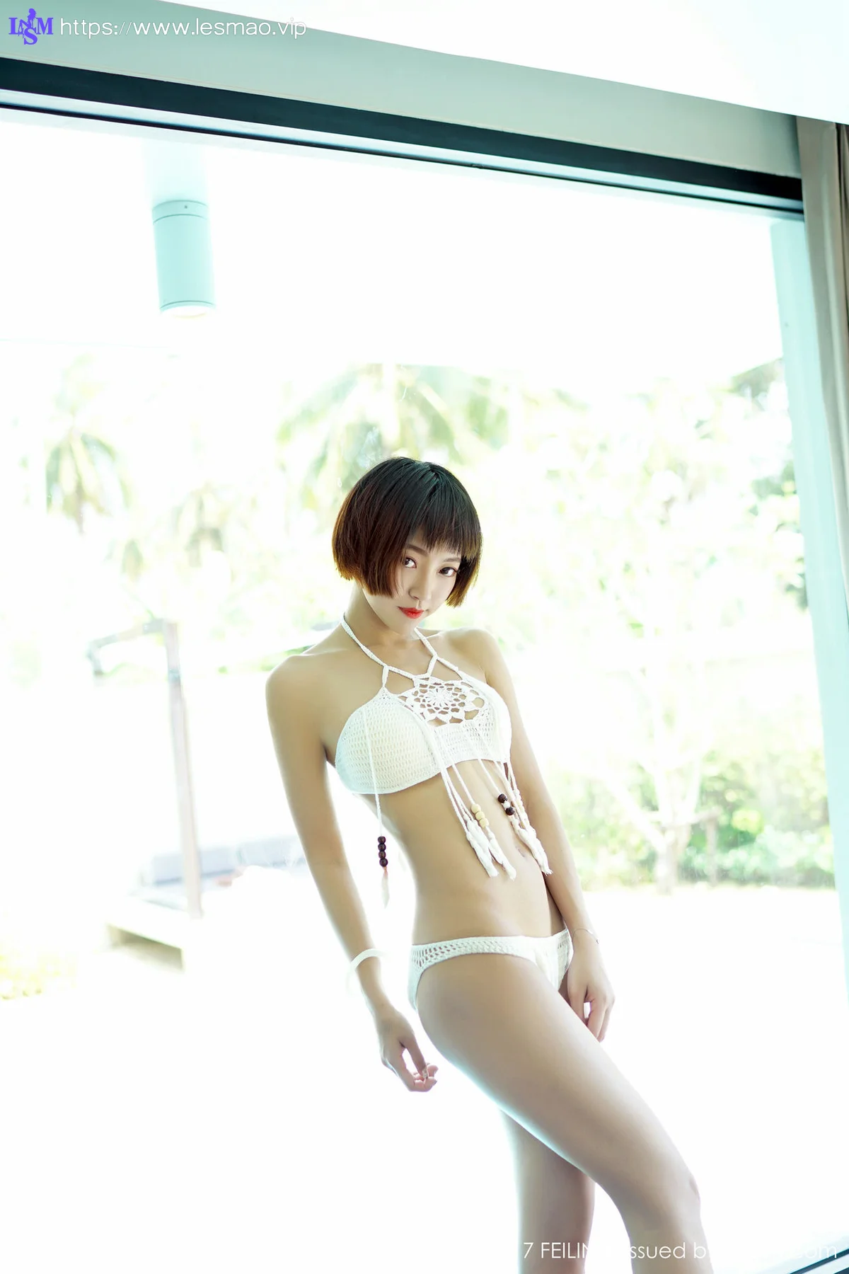 FeiLin 嗲囡囡 Vol.083 Modo 冯木木LRIS 比基尼湿身 - 14