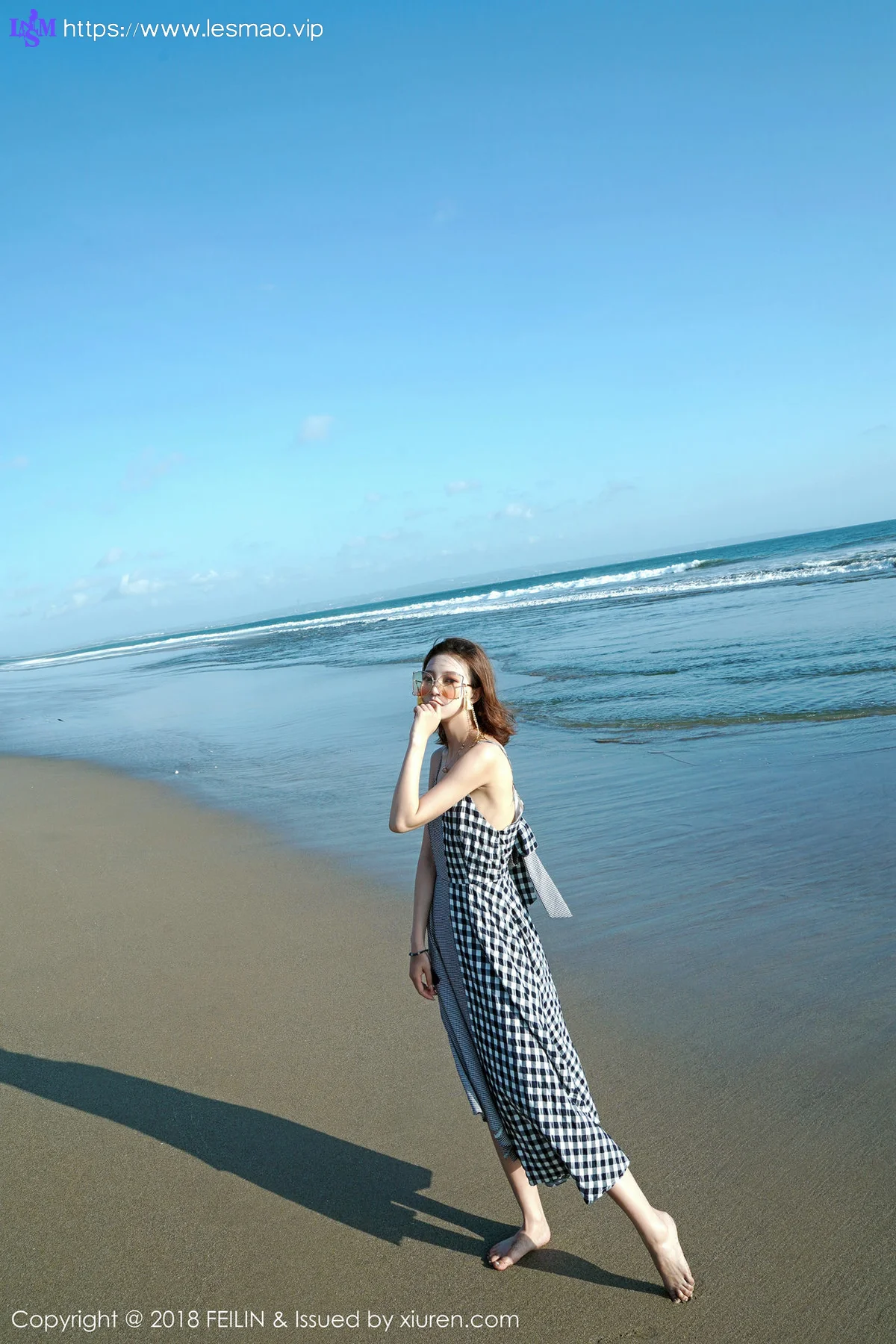 FeiLin 嗲囡囡 Vol.142 冯木木LRIS沙滩美女写真 - 11