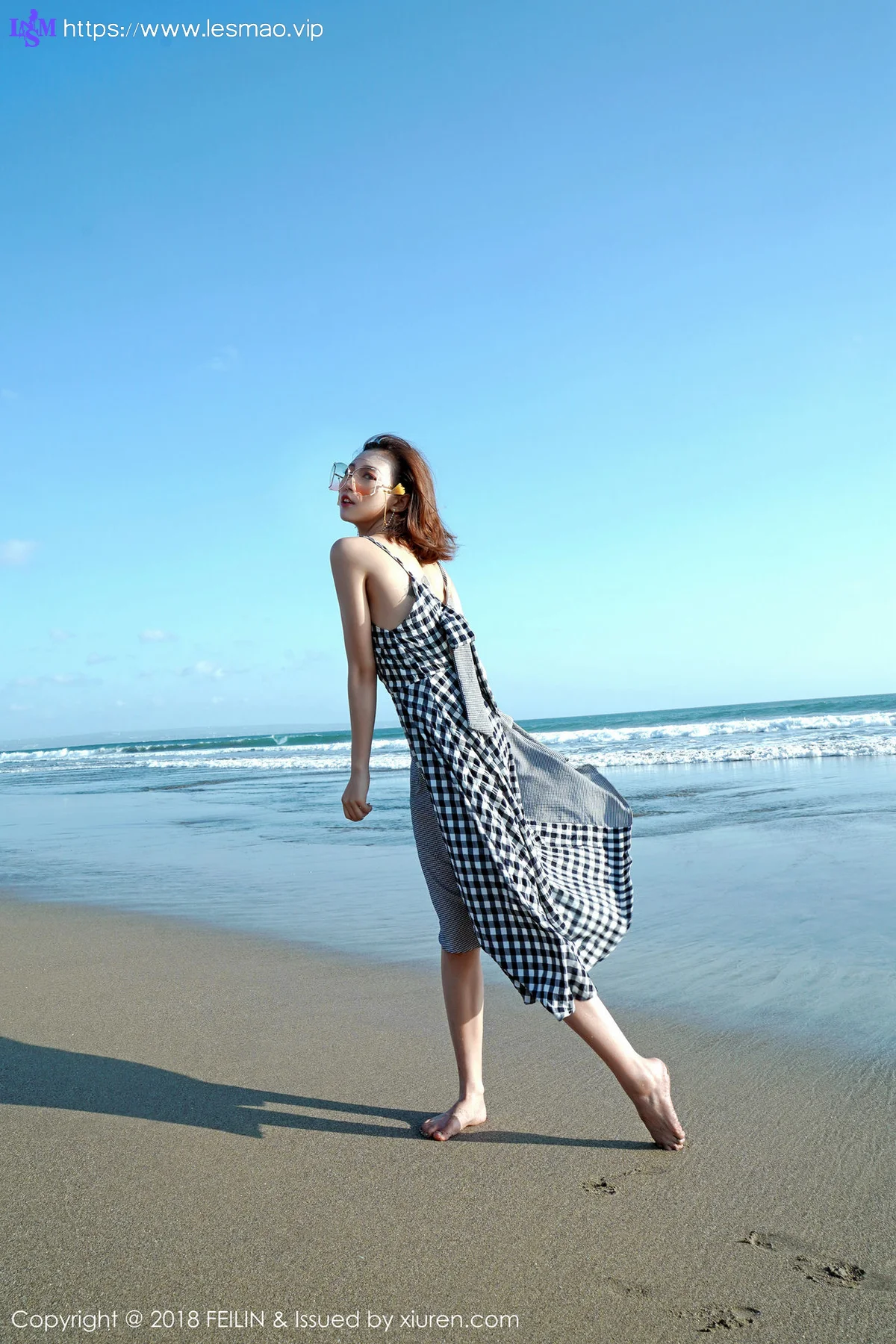 FeiLin 嗲囡囡 Vol.142 冯木木LRIS沙滩美女写真 - 12