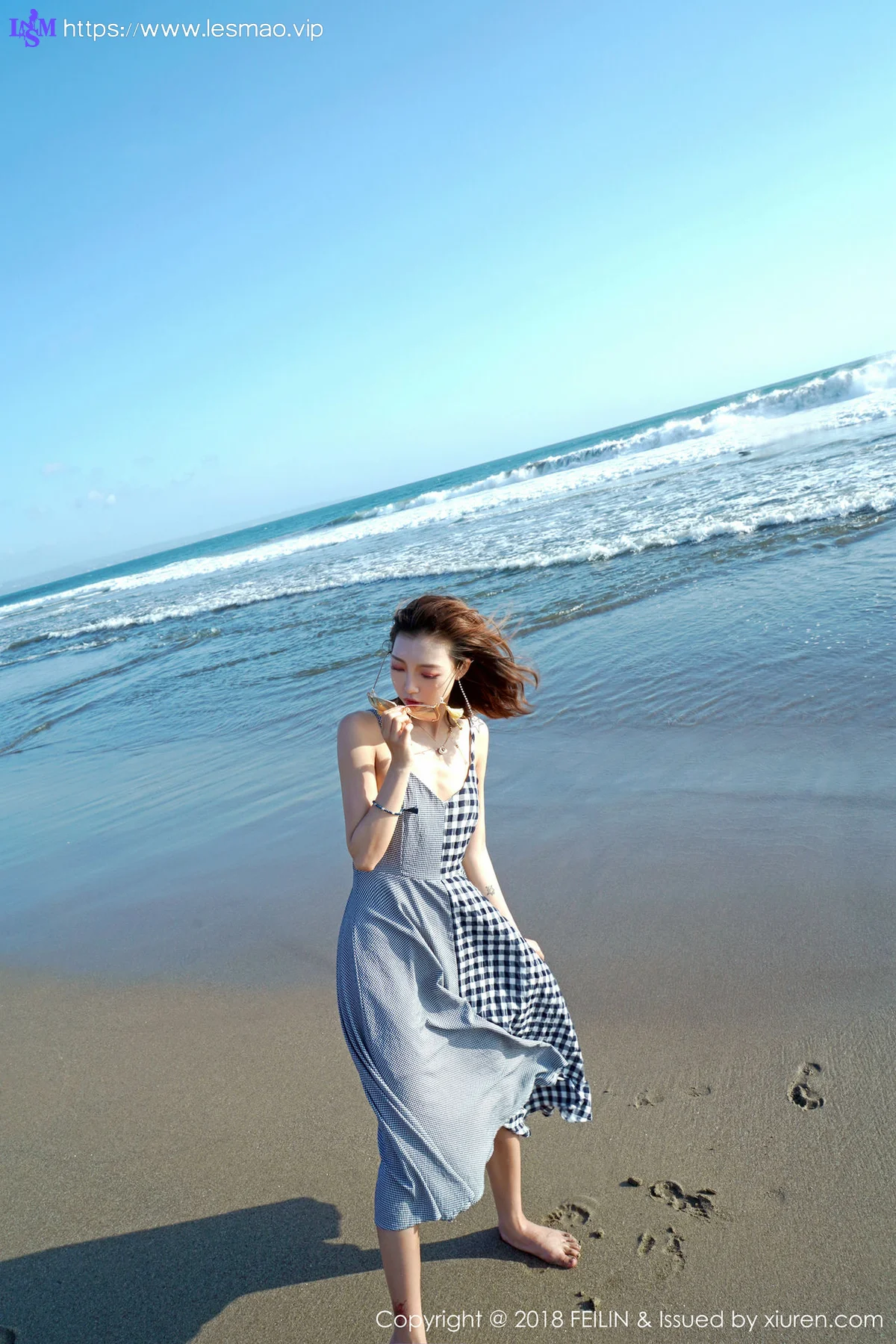 FeiLin 嗲囡囡 Vol.142 冯木木LRIS沙滩美女写真 - 17