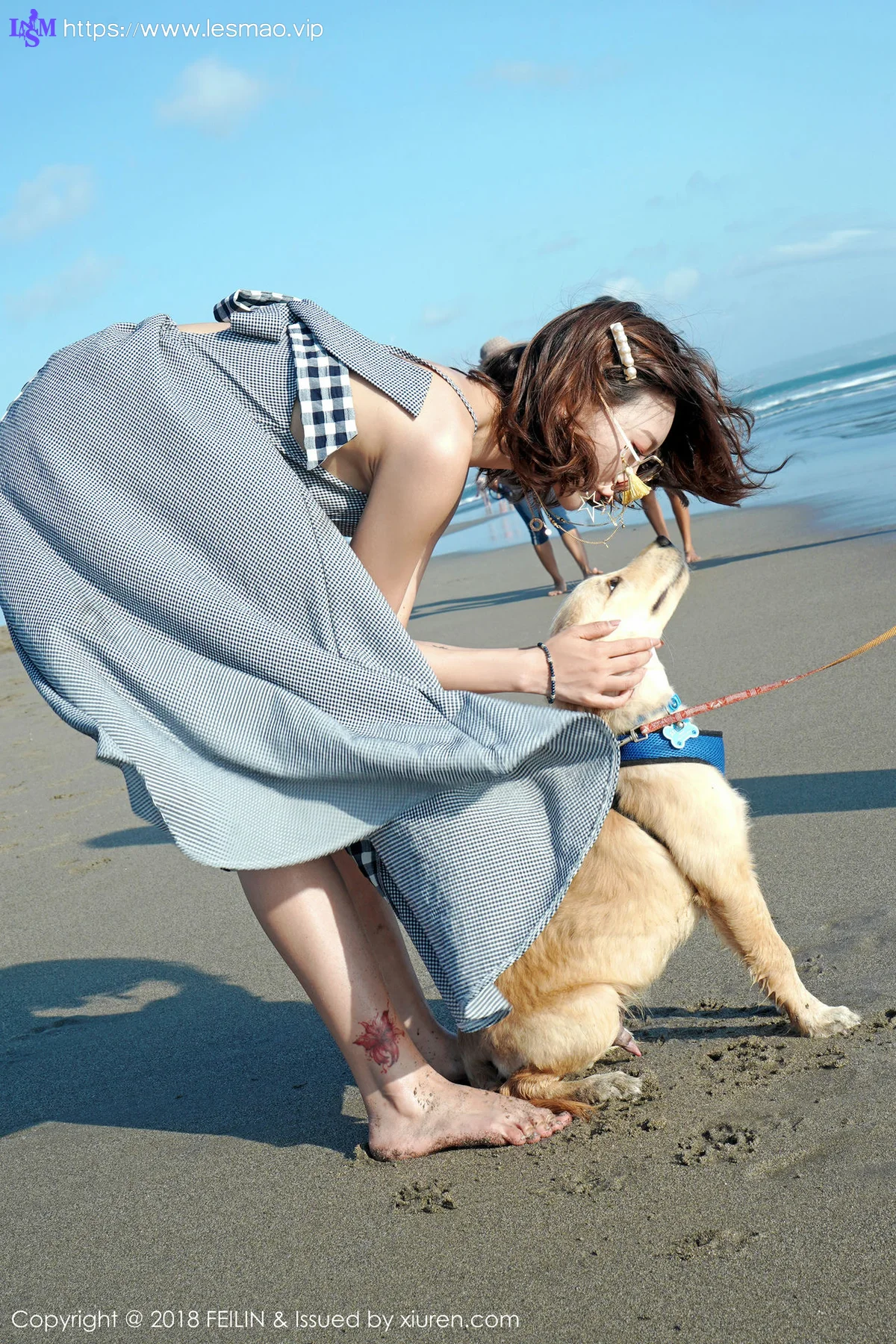 FeiLin 嗲囡囡 Vol.142 冯木木LRIS沙滩美女写真 - 19