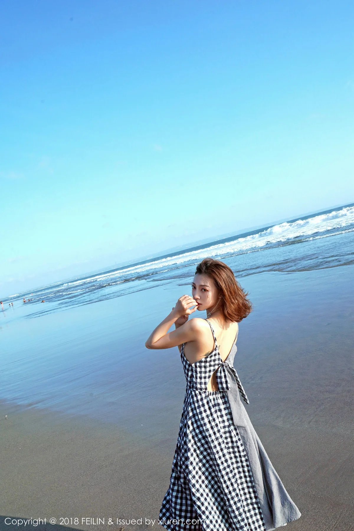 FeiLin 嗲囡囡 Vol.142 冯木木LRIS沙滩美女写真 - 24