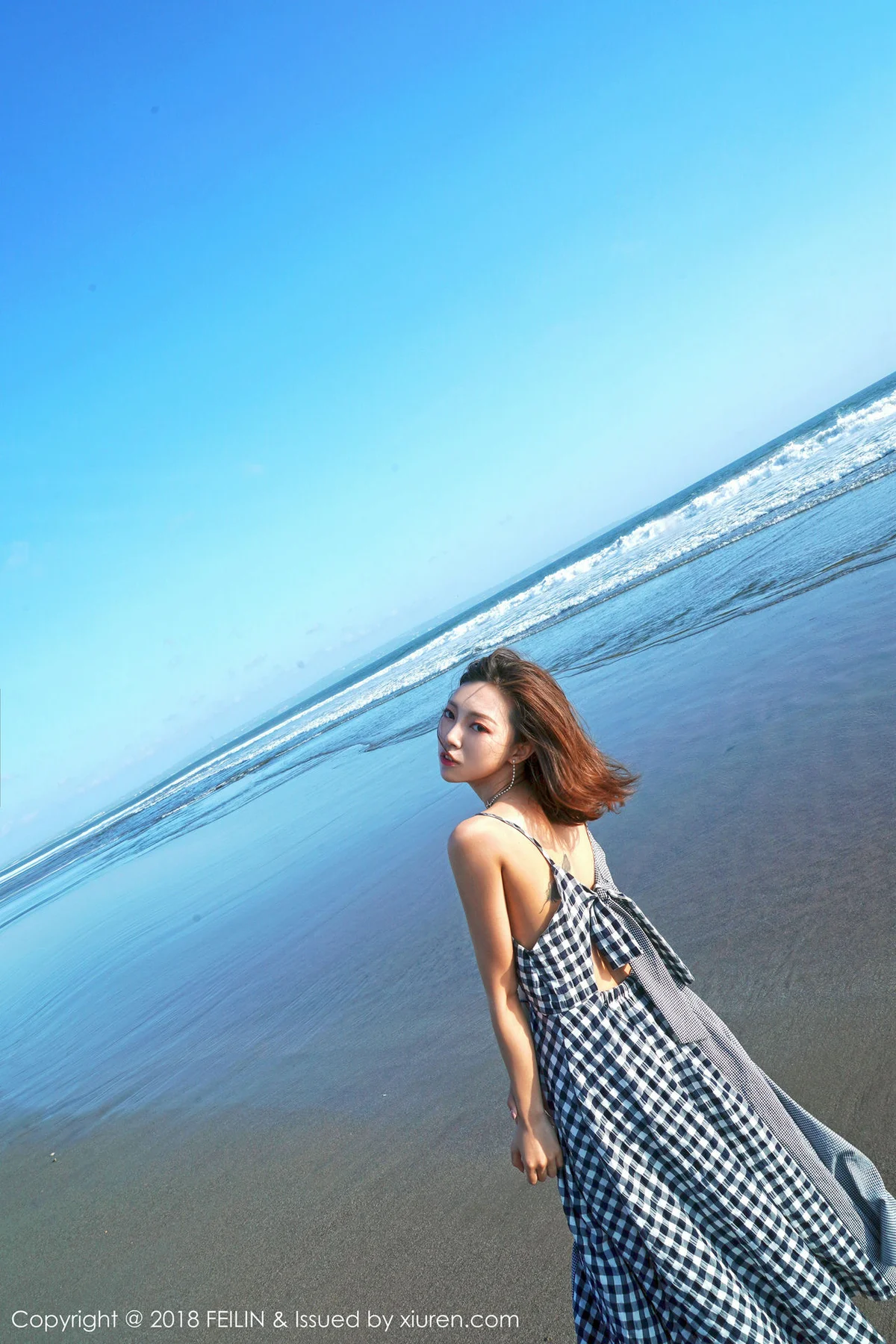 FeiLin 嗲囡囡 Vol.142 冯木木LRIS沙滩美女写真 - 25