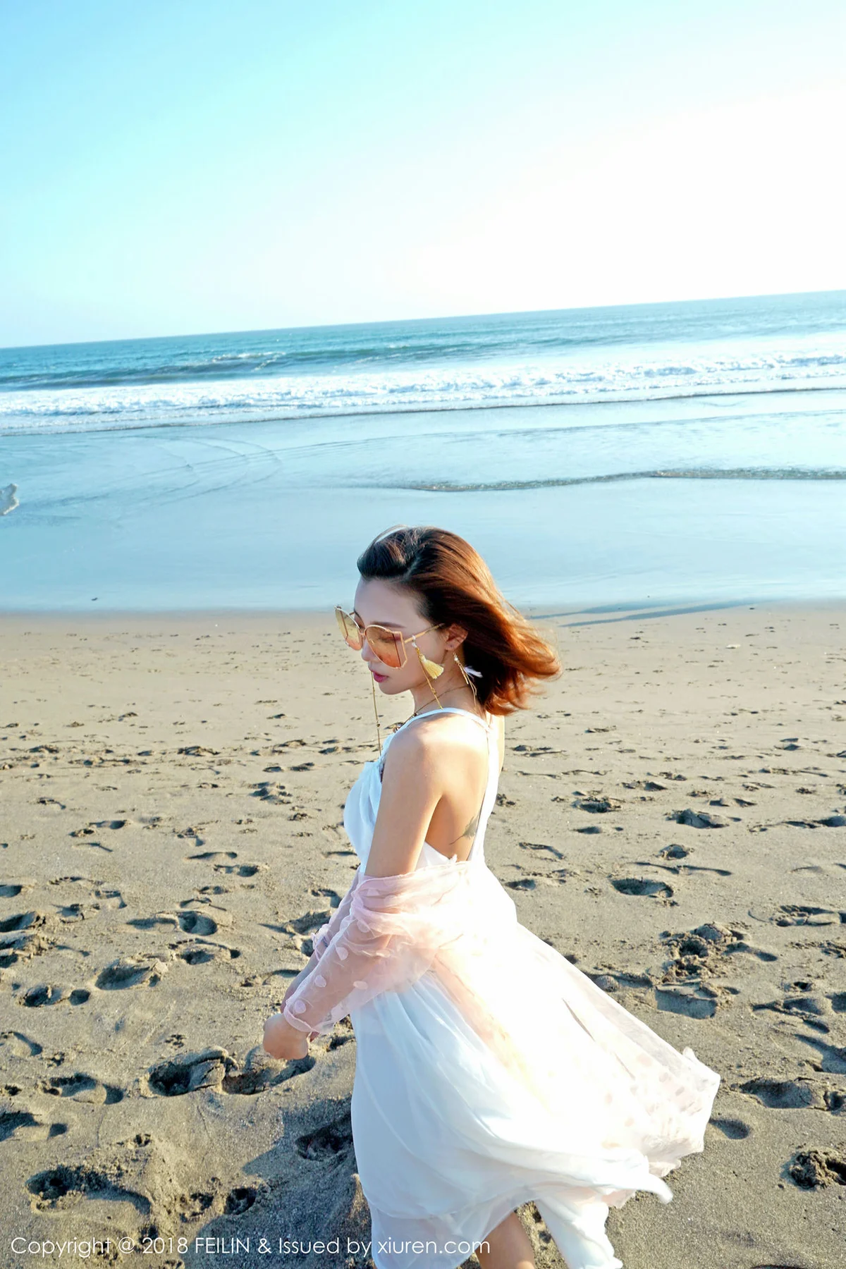 FeiLin 嗲囡囡 Vol.142 冯木木LRIS沙滩美女写真 - 29