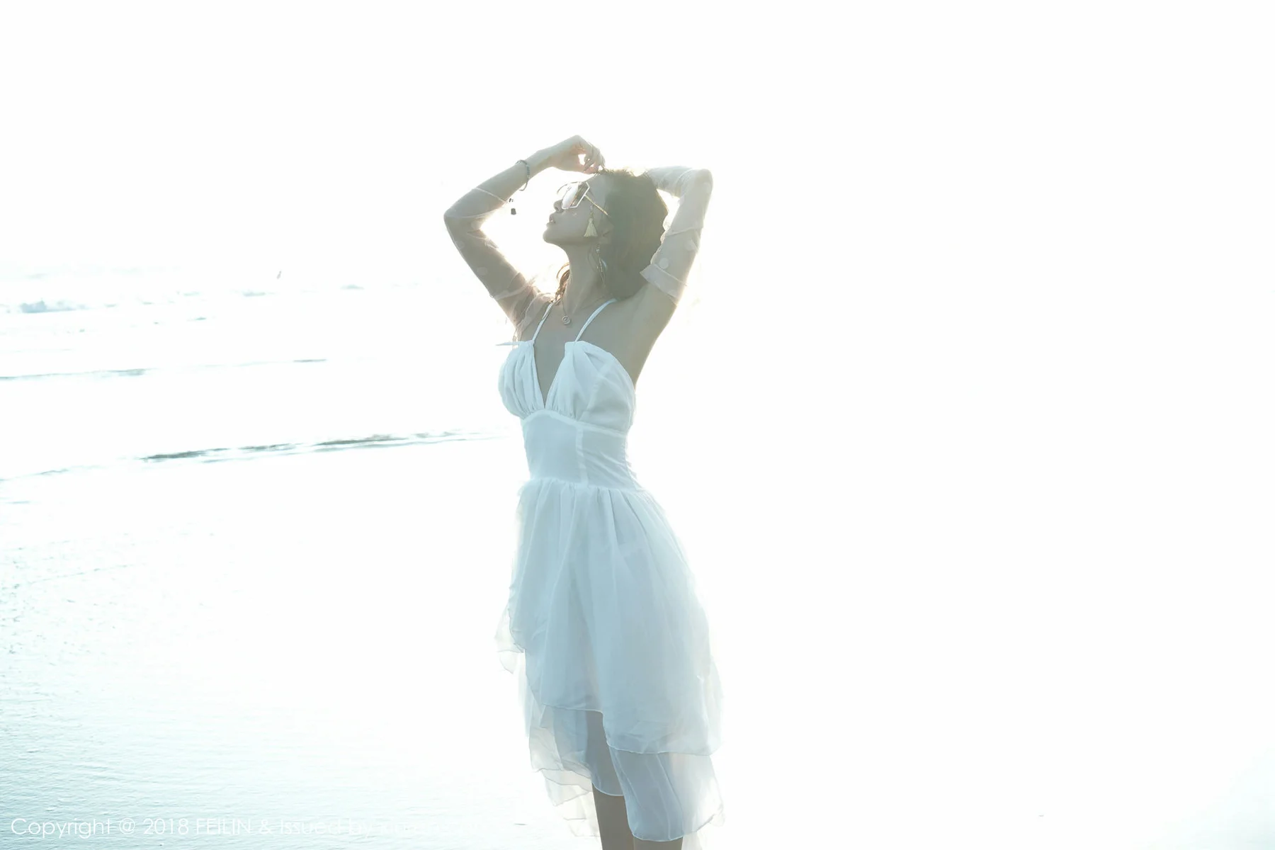 FeiLin 嗲囡囡 Vol.142 冯木木LRIS沙滩美女写真 - 31