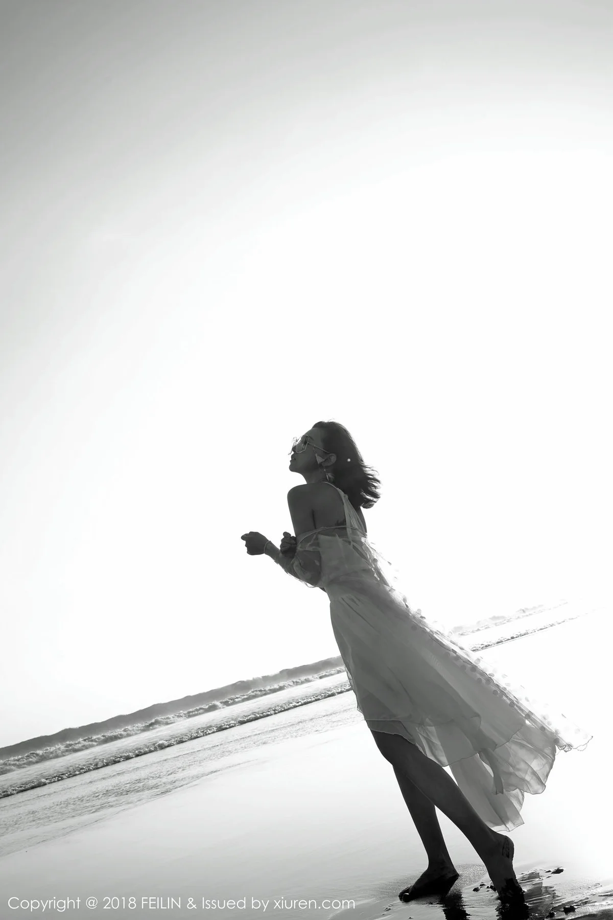 FeiLin 嗲囡囡 Vol.142 冯木木LRIS沙滩美女写真 - 43