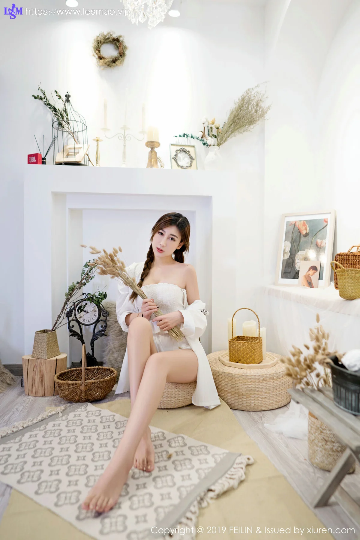 FeiLin 嗲囡囡 Vol.185 星星star 首套写真长腿模特 - 11