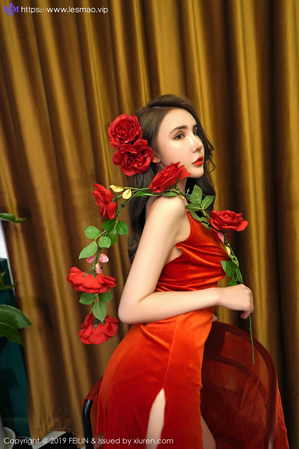 FeiLin 嗲囡囡 Vol.200 伍月may首套写真 - 12