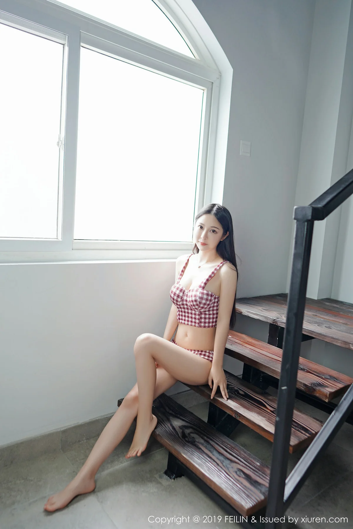 FeiLin 嗲囡囡 Vol.201 luna张静燕 长腿妹子最新性感写真 - 46