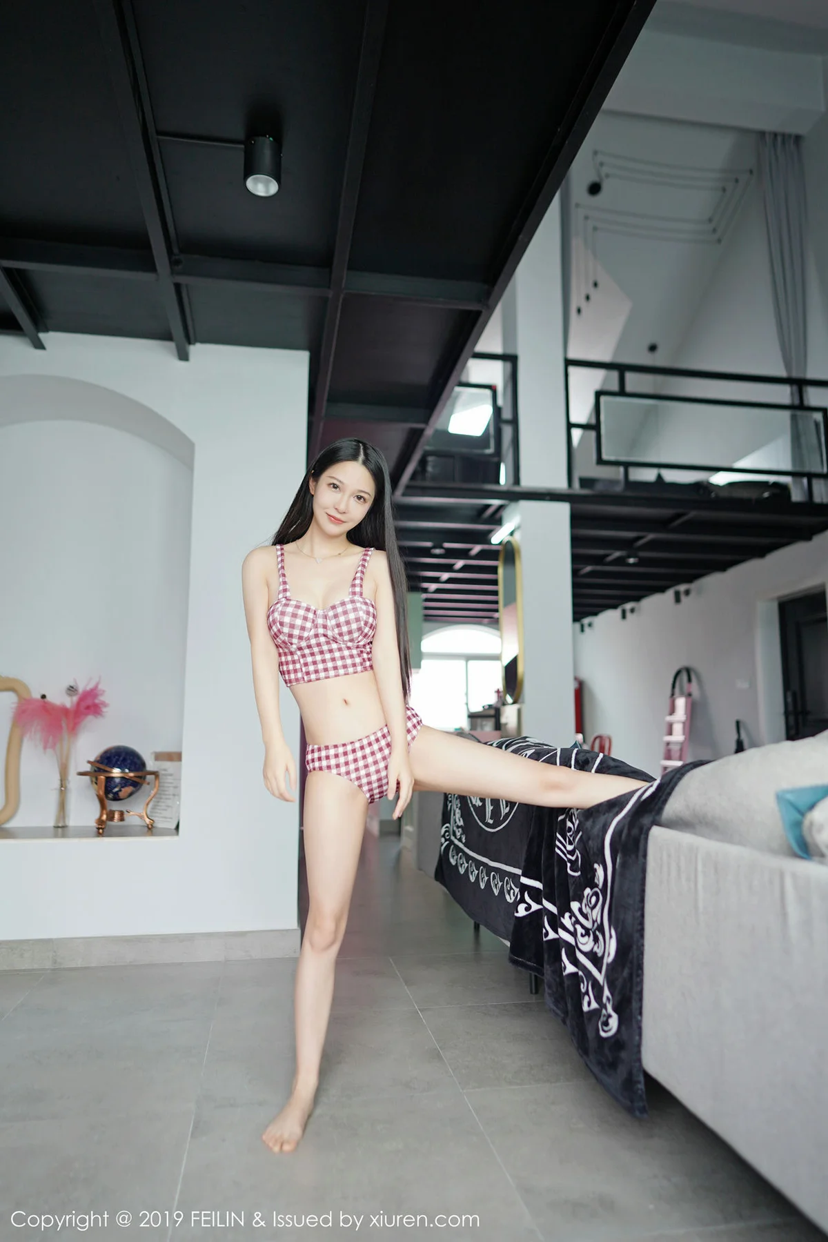 FeiLin 嗲囡囡 Vol.201 luna张静燕 长腿妹子最新性感写真 - 60