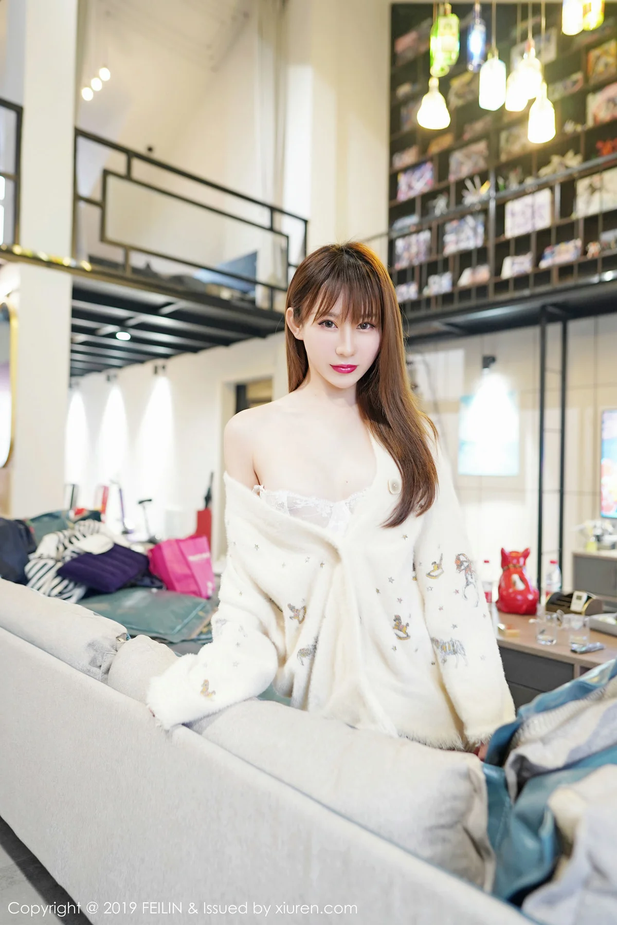 FeiLin 嗲囡囡 Vol.214 程梓首套写真 - 38