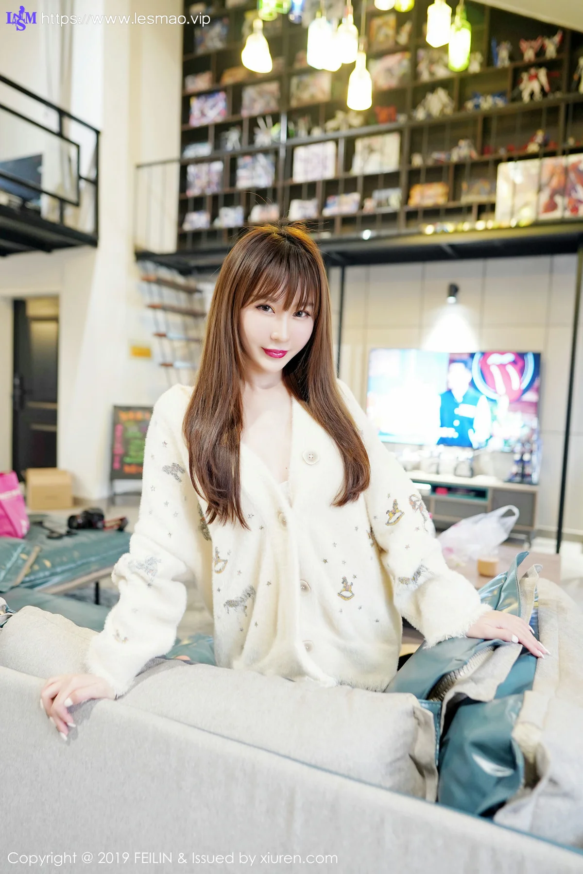 FeiLin 嗲囡囡 Vol.214 程梓首套写真 - 40