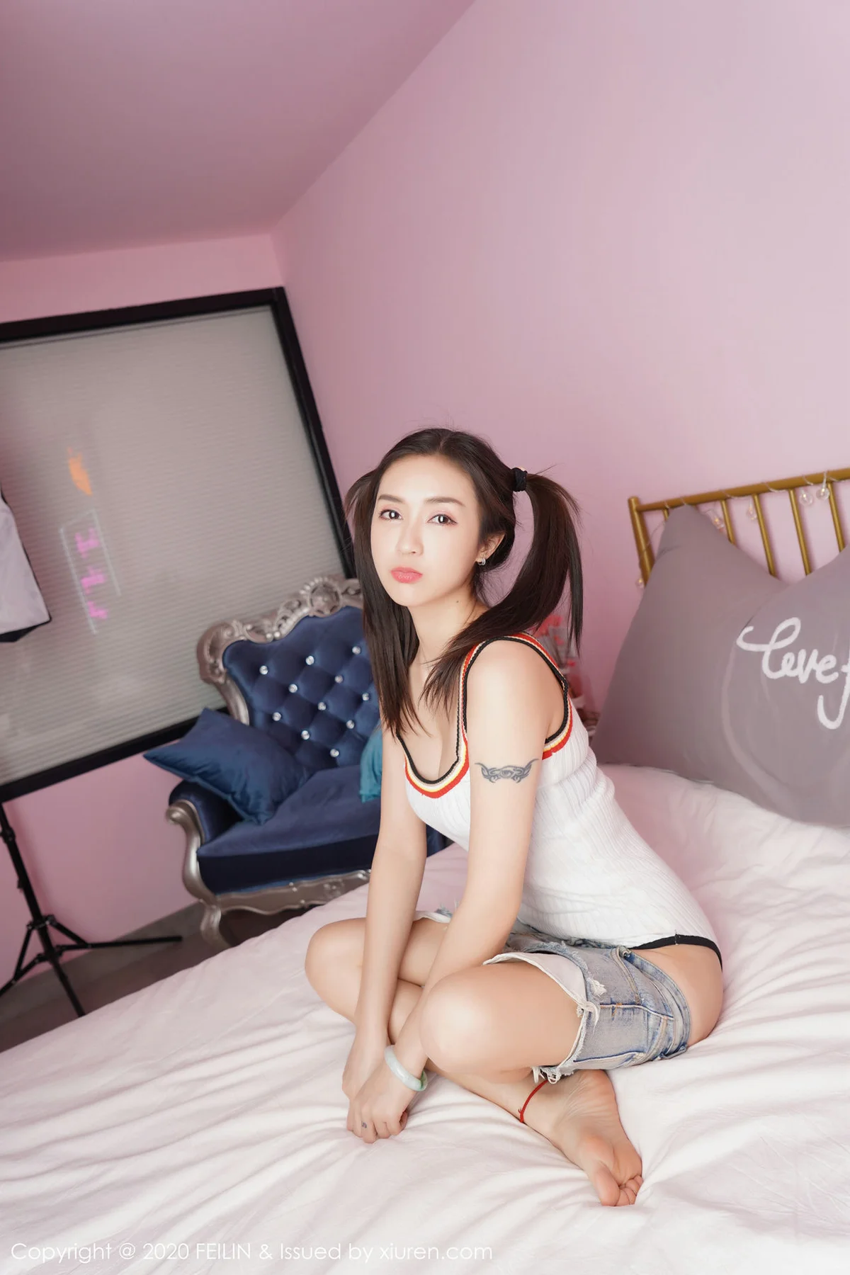 FeiLin 嗲囡囡 Vol.228 刀妹 新人模特 首套写真 - 31