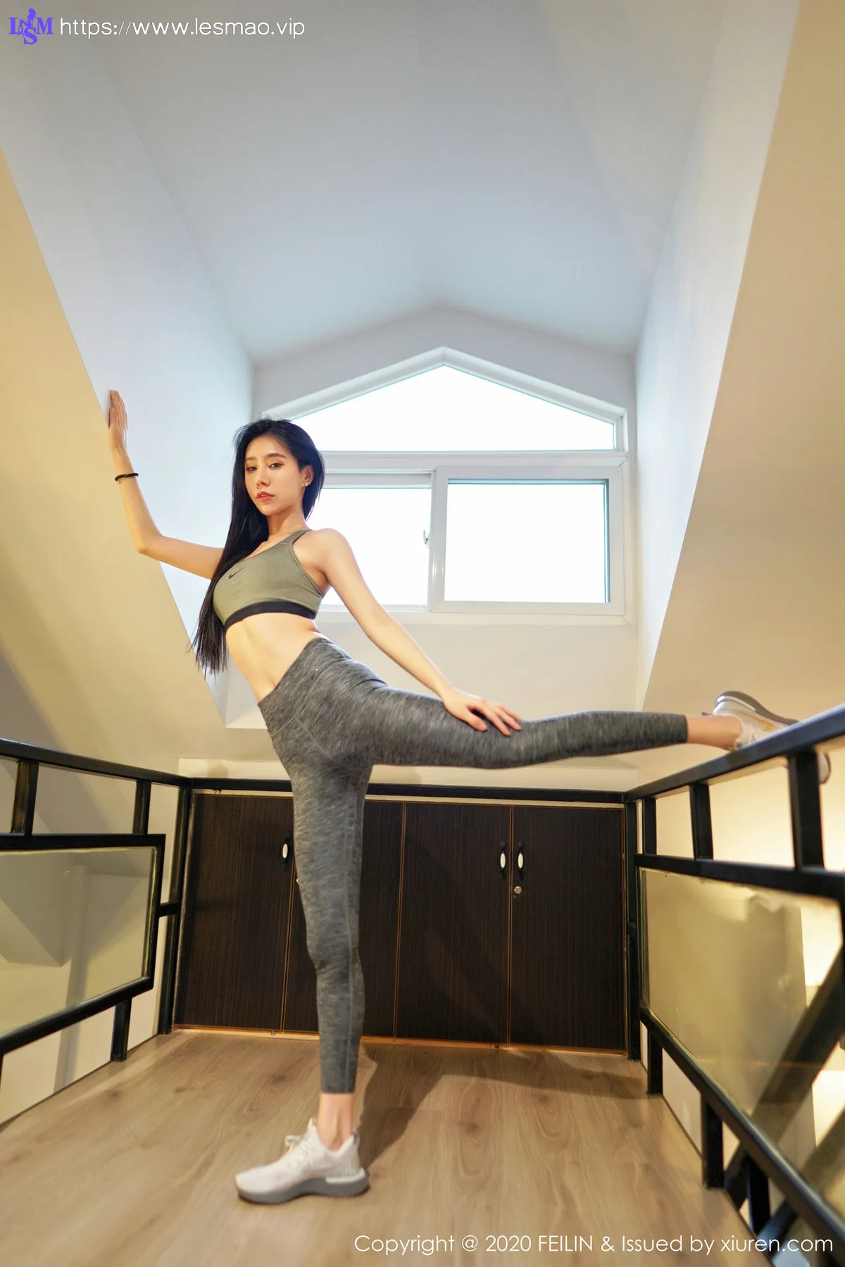 FeiLin 嗲囡囡 Vol.230 性感吊裙 BABY_柒 矫健运动最新性感写真 - 61