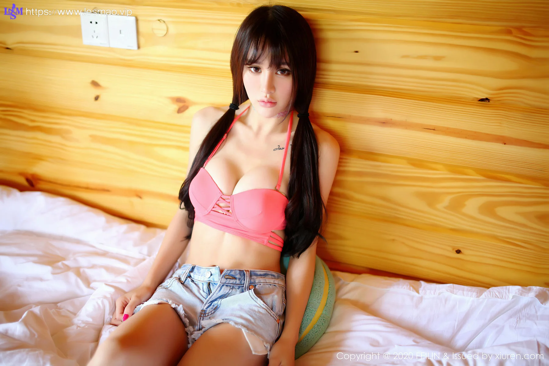 FeiLin 嗲囡囡 Vol.233 比基尼旅拍 cheryl青树 - 72