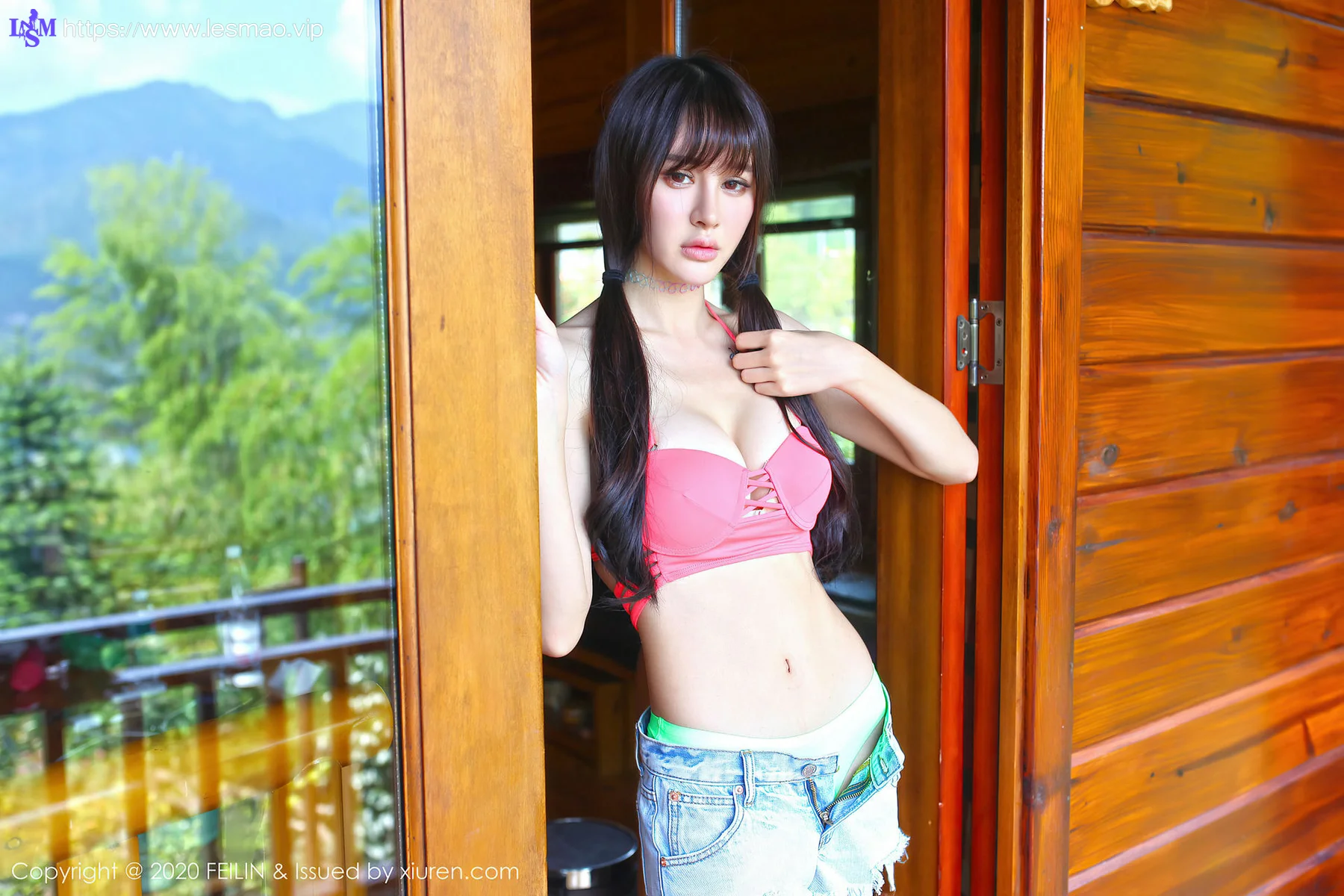 FeiLin 嗲囡囡 Vol.233 比基尼旅拍 cheryl青树 - 94