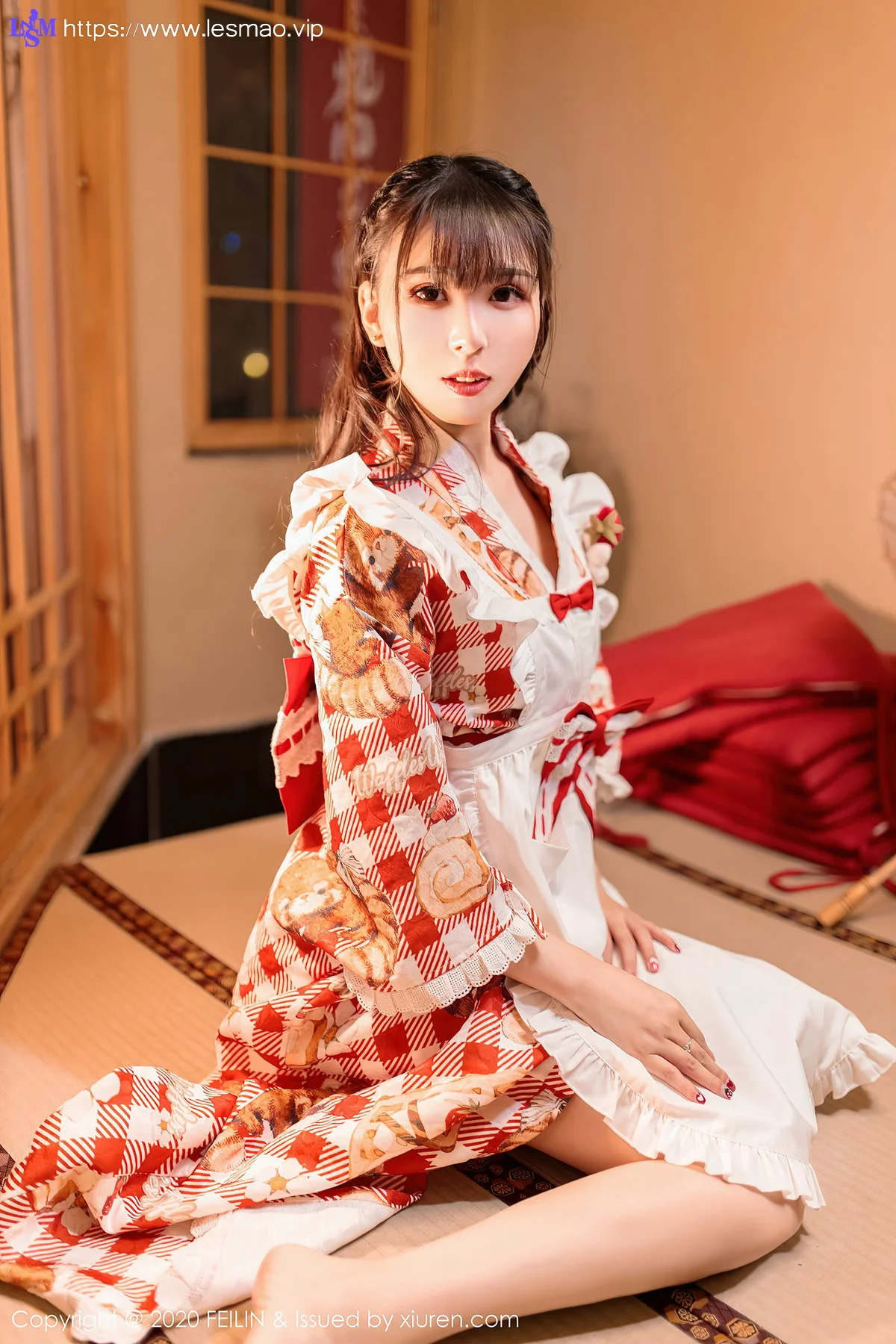 FeiLin 嗲囡囡 Vol.360 性感和服制服 小波多 - 34