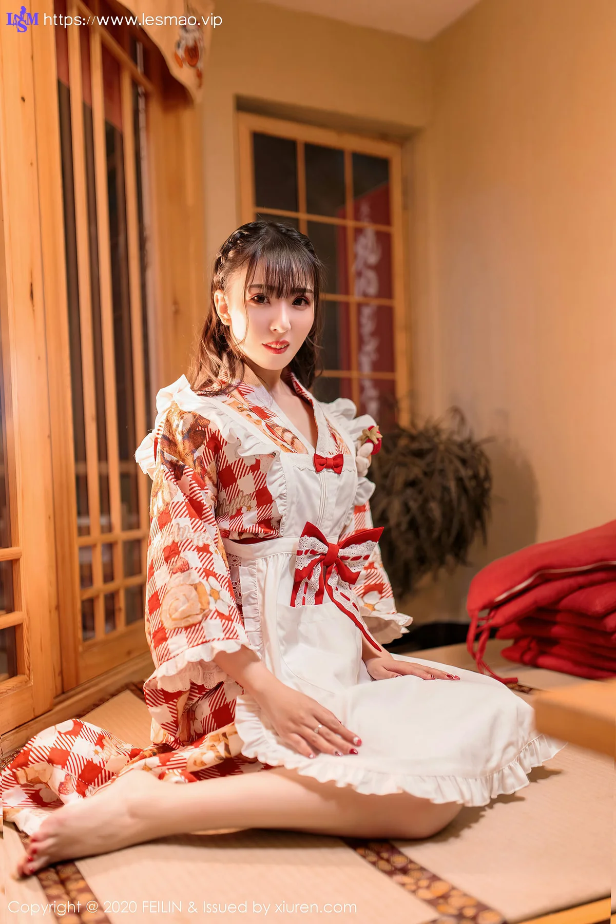 FeiLin 嗲囡囡 Vol.360 性感和服制服 小波多 - 35