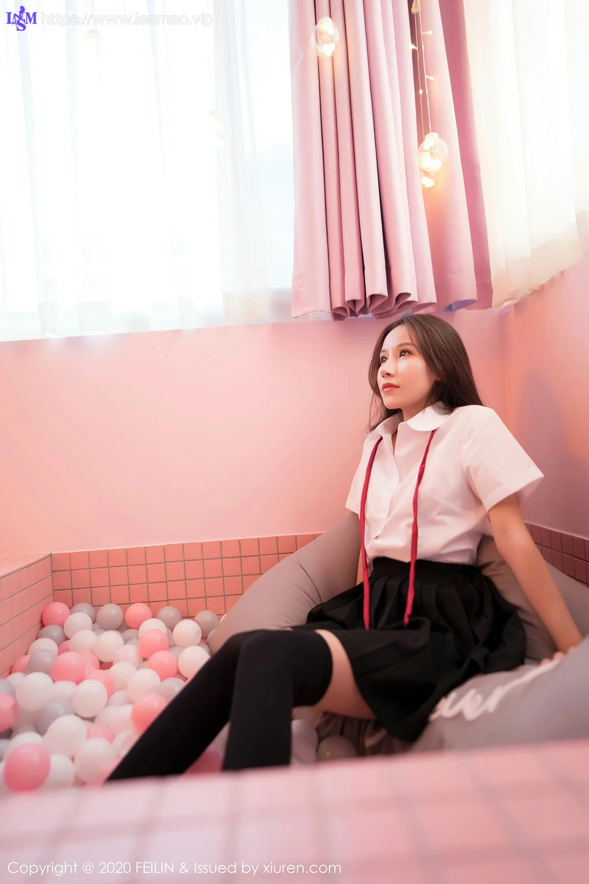 FeiLin 嗲囡囡 Vol.361 jk制服 茯苓 新人模特 - 16