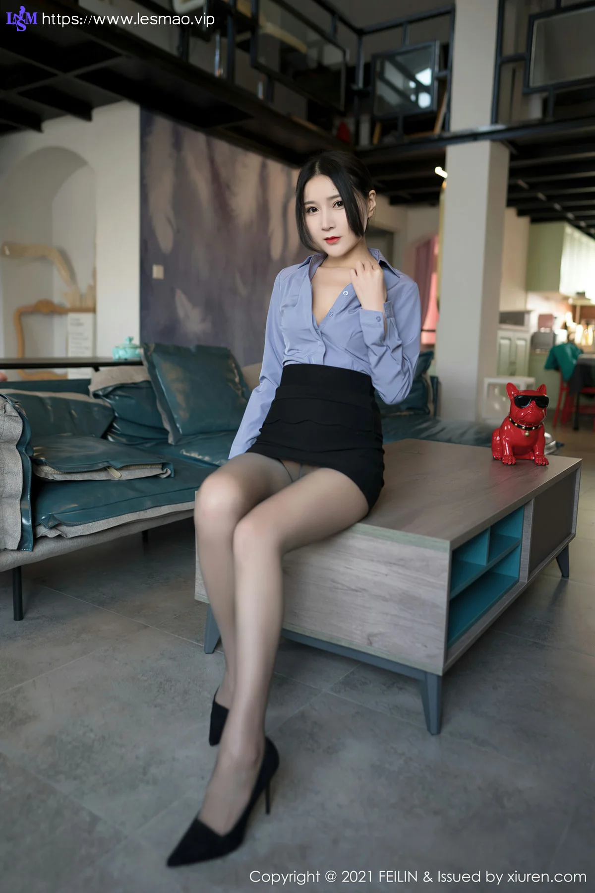 FeiLin 嗲囡囡 Vol.369 职场秘书ol 林煊煊 - 2