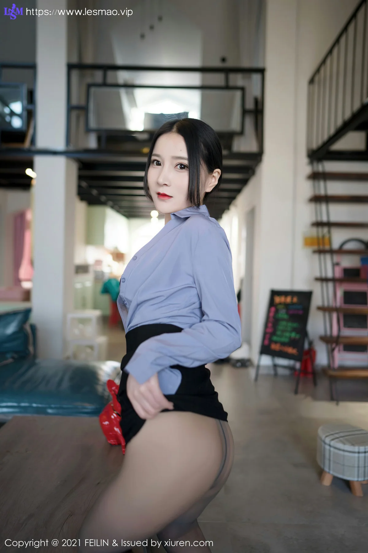 FeiLin 嗲囡囡 Vol.369 职场秘书ol 林煊煊 - 12