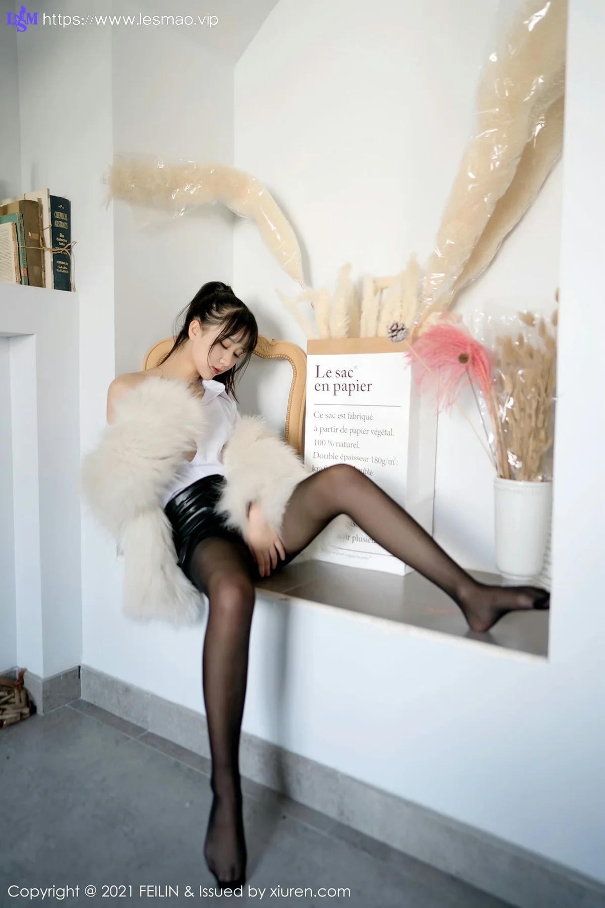 FeiLin 嗲囡囡 Vol.390 娇柔欲滴软妹子 小果冻儿 性感写真 - 10