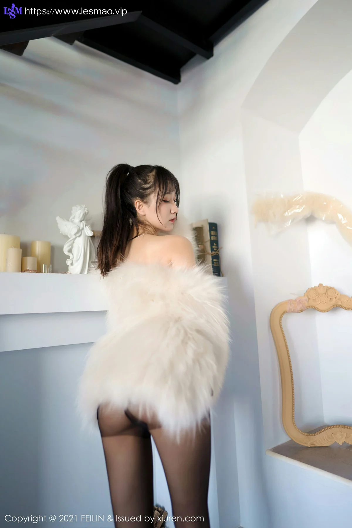 FeiLin 嗲囡囡 Vol.390 娇柔欲滴软妹子 小果冻儿 性感写真 - 25