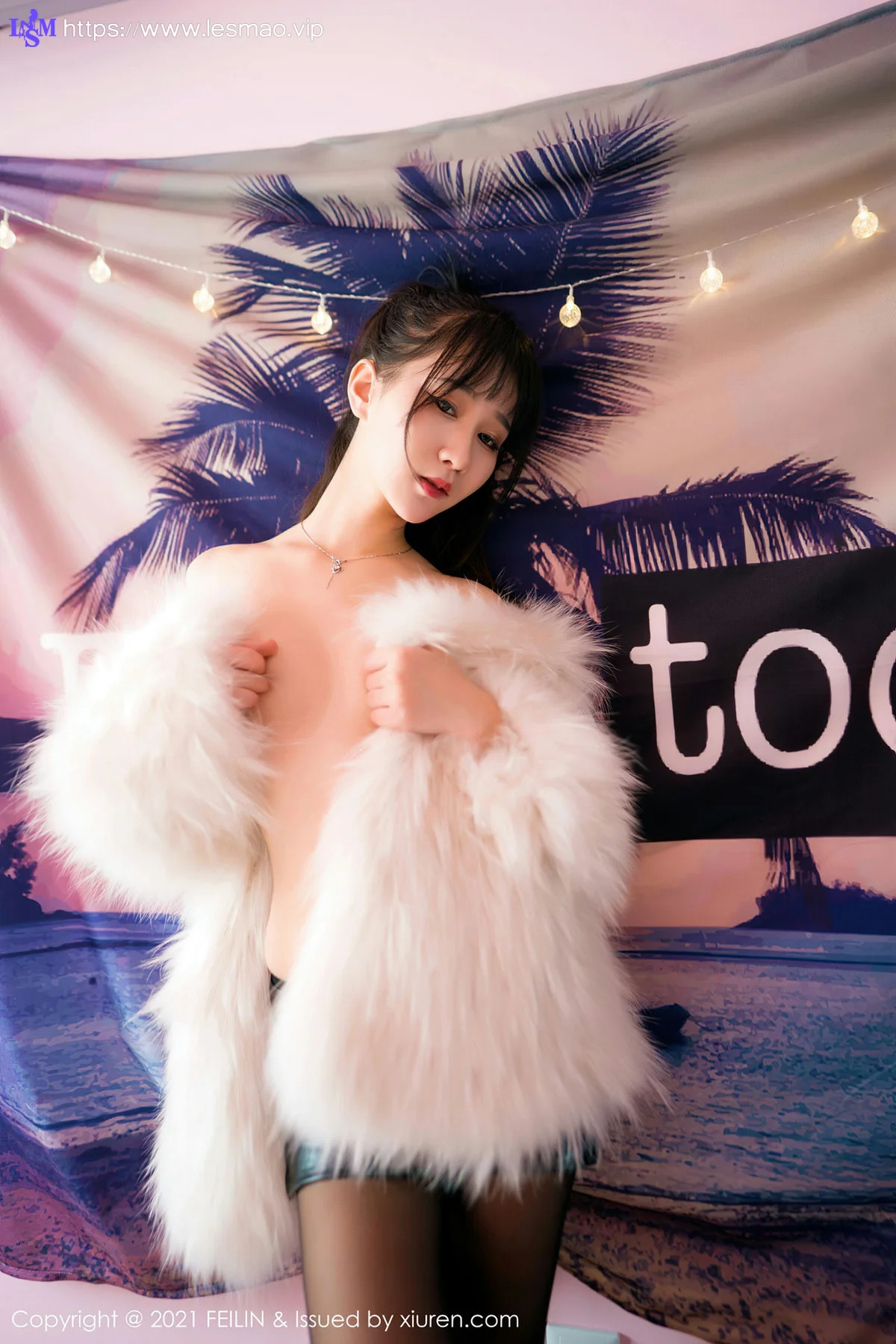 FeiLin 嗲囡囡 Vol.390 娇柔欲滴软妹子 小果冻儿 性感写真 - 33