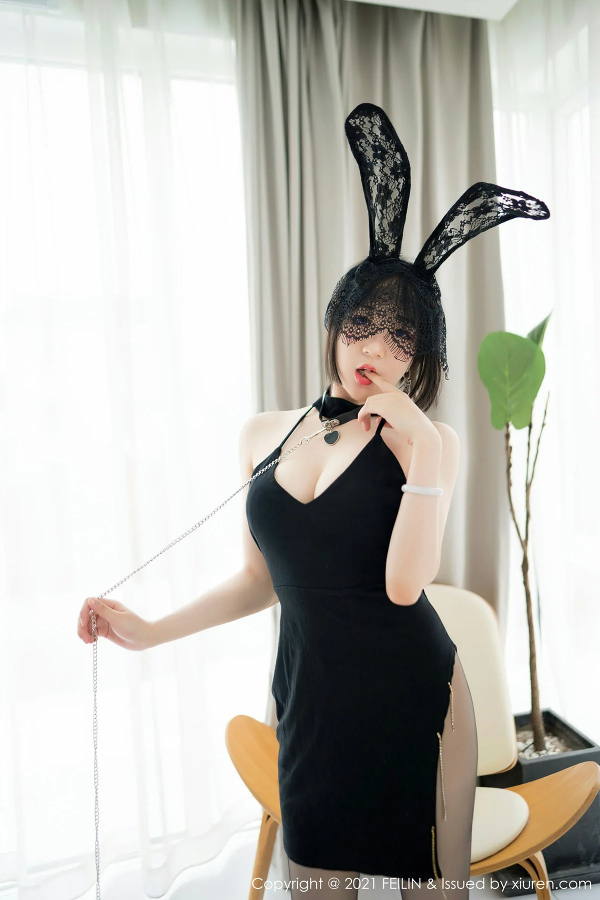 FeiLin 嗲囡囡 Vol.405 新人模特 龙女宝宝 第二套写真 - 21