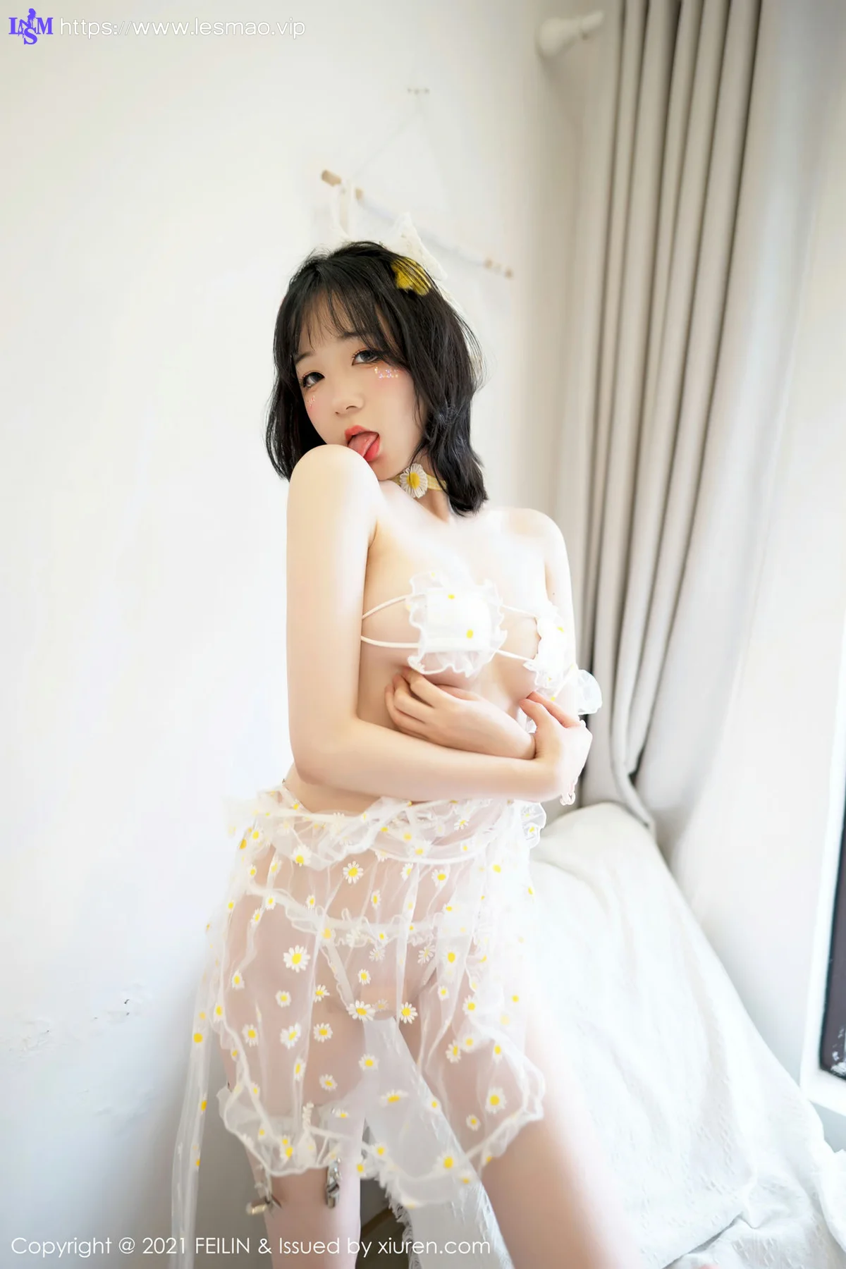 FeiLin 嗲囡囡 Vol.411 娇小多姿 龙女宝宝 第三套写真 - 42