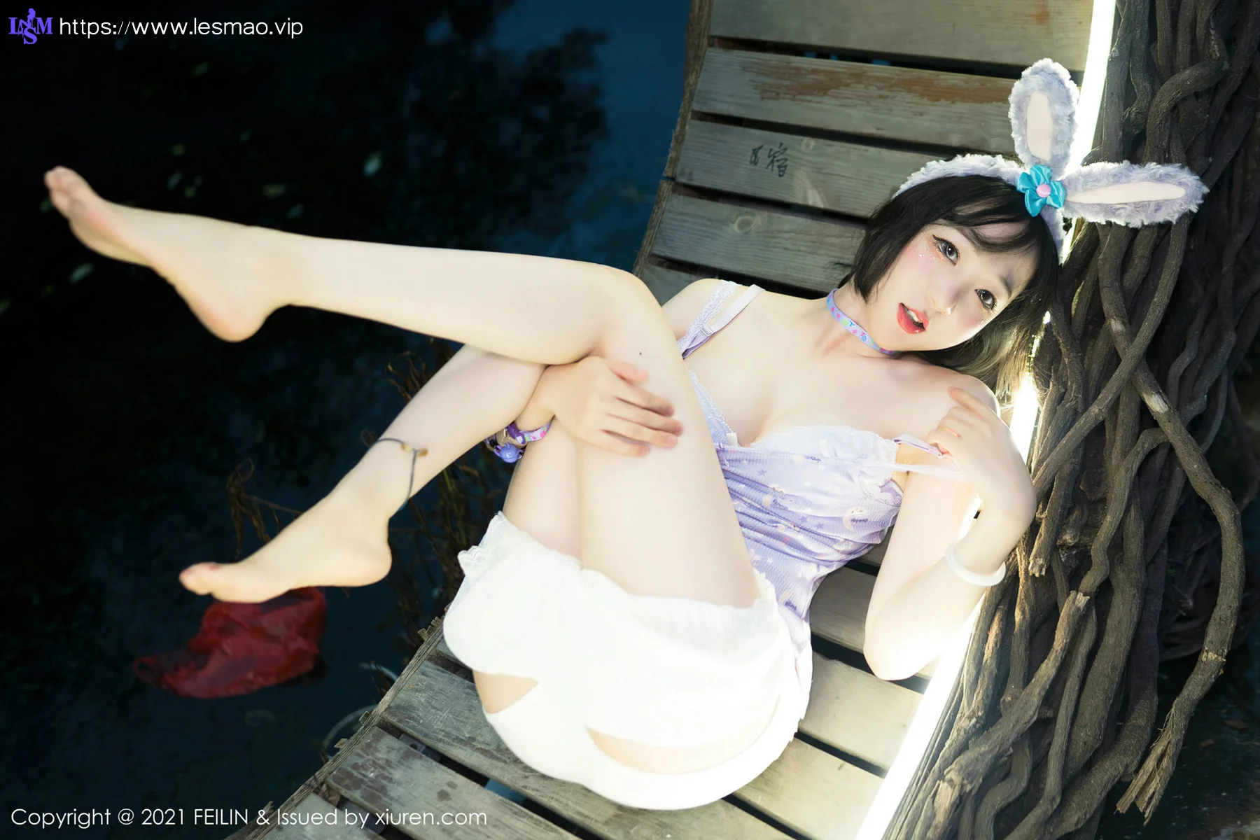 FeiLin 嗲囡囡 Vol.414 花样服饰 youOvOyou 性感写真 - 25