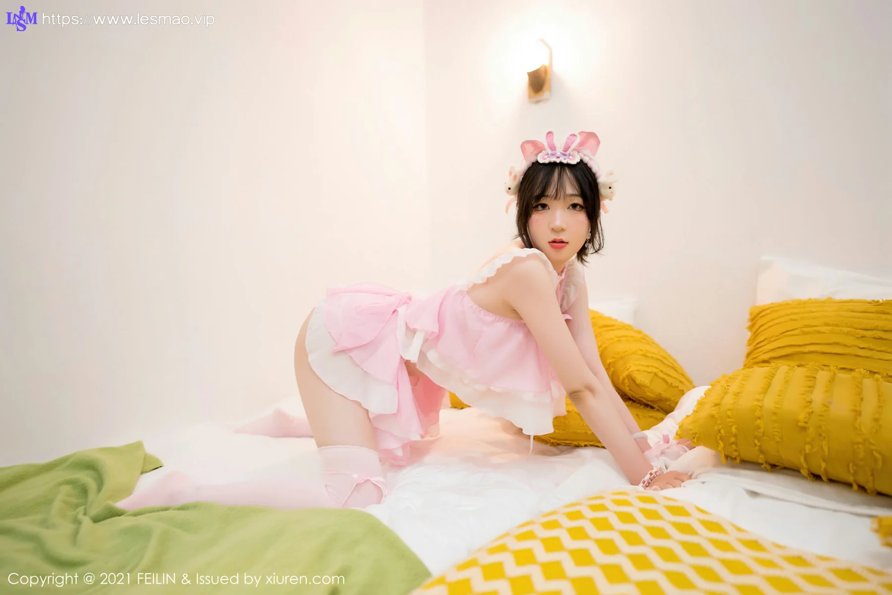 FeiLin 嗲囡囡 Vol.414 花样服饰 youOvOyou 性感写真 - 37