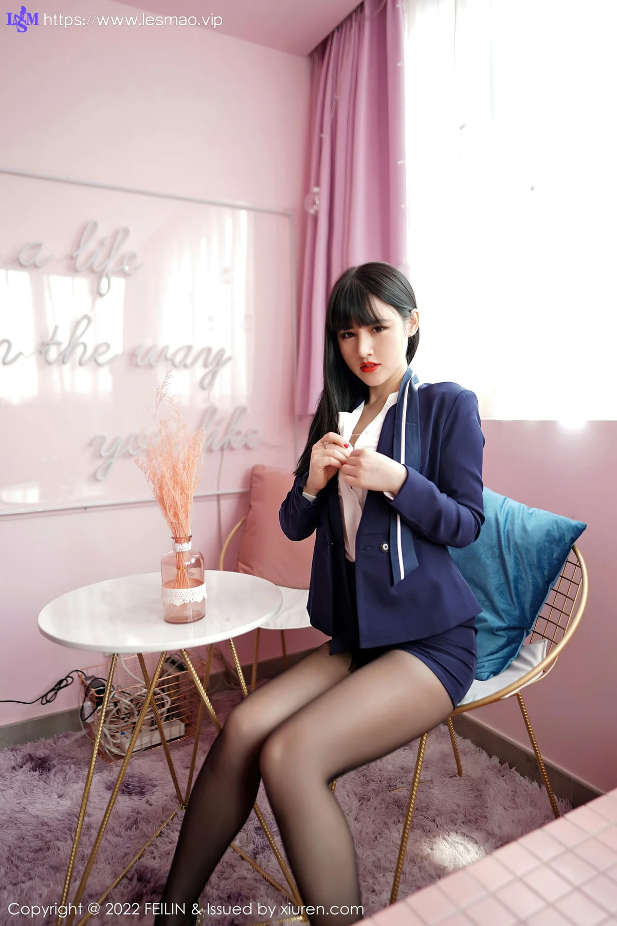 FeiLin 嗲囡囡 Vol.432  制服诱惑系列 诗诗kiki 美女写真33 - 11
