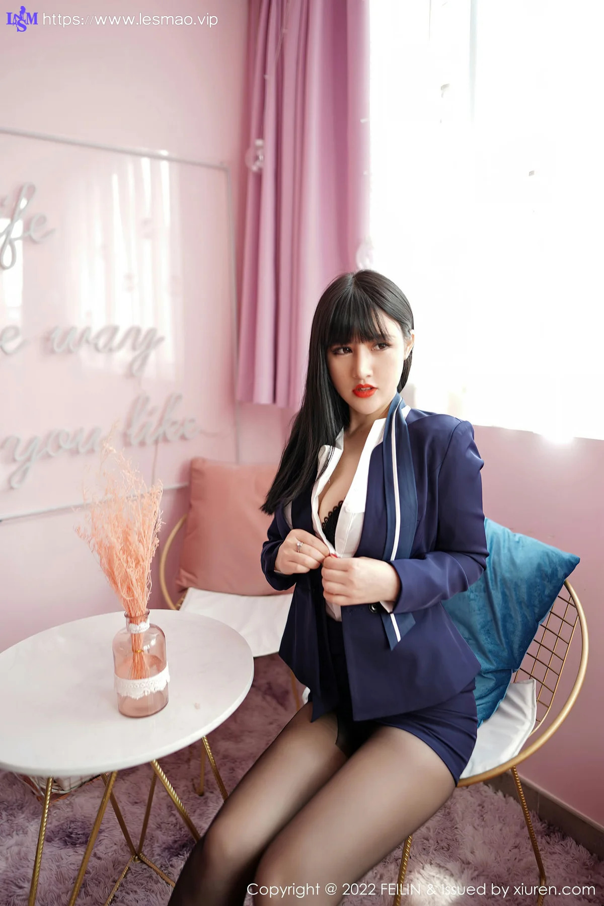 FeiLin 嗲囡囡 Vol.432  制服诱惑系列 诗诗kiki 美女写真33 - 12