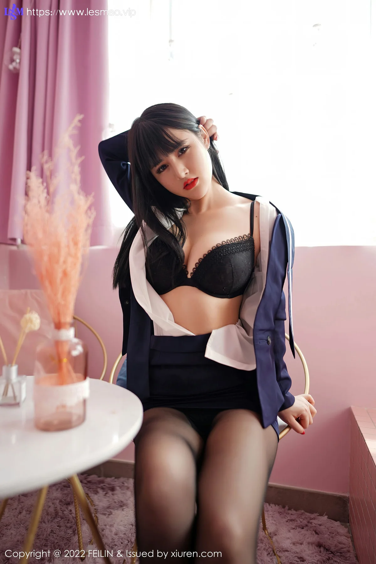 FeiLin 嗲囡囡 Vol.432  制服诱惑系列 诗诗kiki 美女写真33 - 21