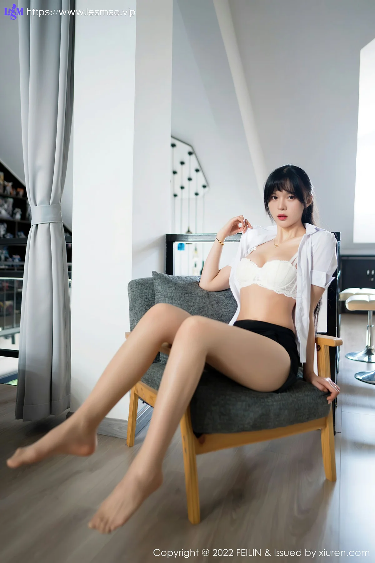 FeiLin 嗲囡囡 Vol.440  女仆服饰 桃香子 全套写真 - 14