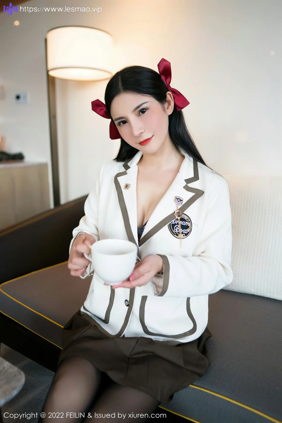 FeiLin 嗲囡囡 Vol.442  雪白肌肤 小蛮妖Yummy 性感写真 - 20