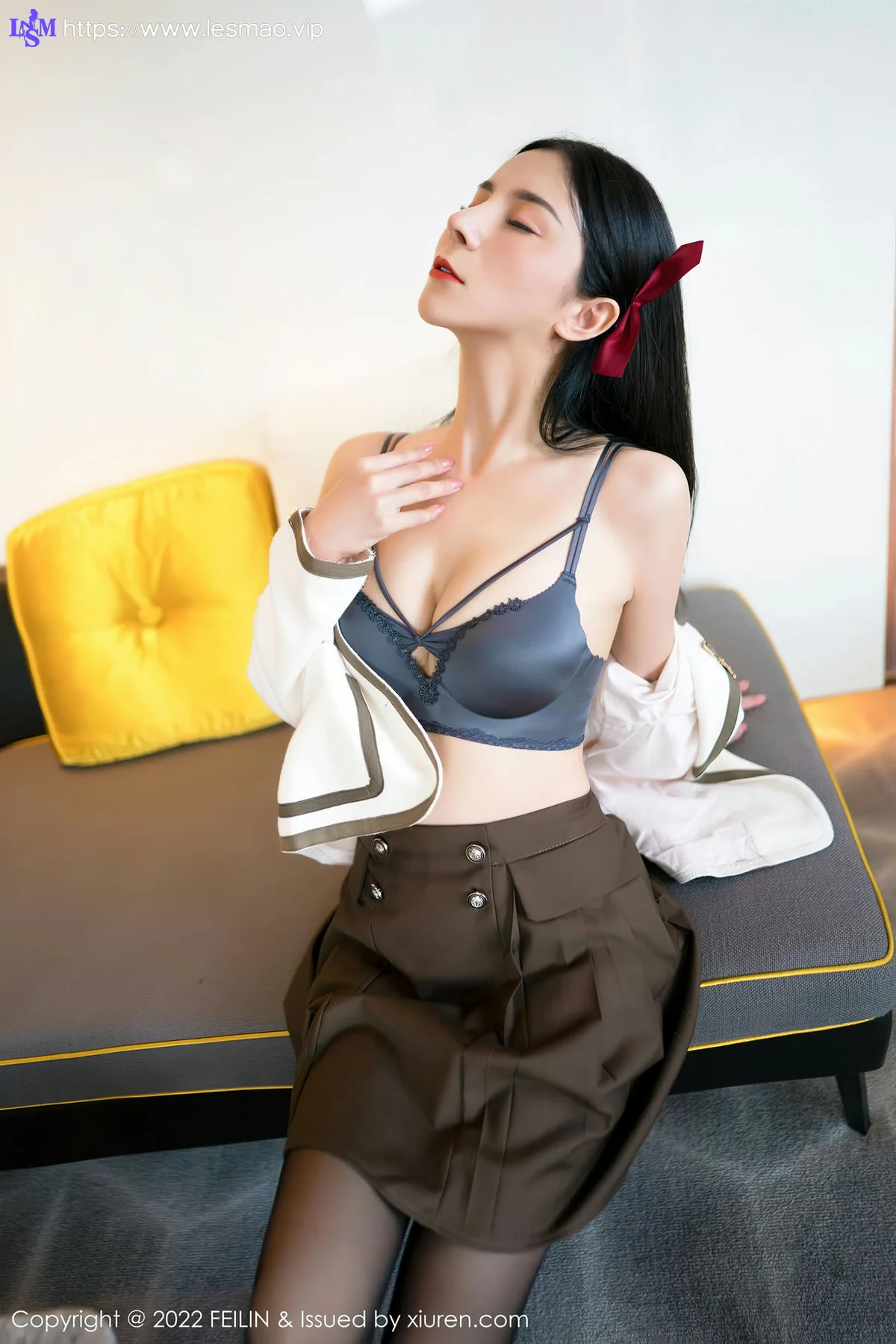 FeiLin 嗲囡囡 Vol.442  雪白肌肤 小蛮妖Yummy 性感写真 - 31