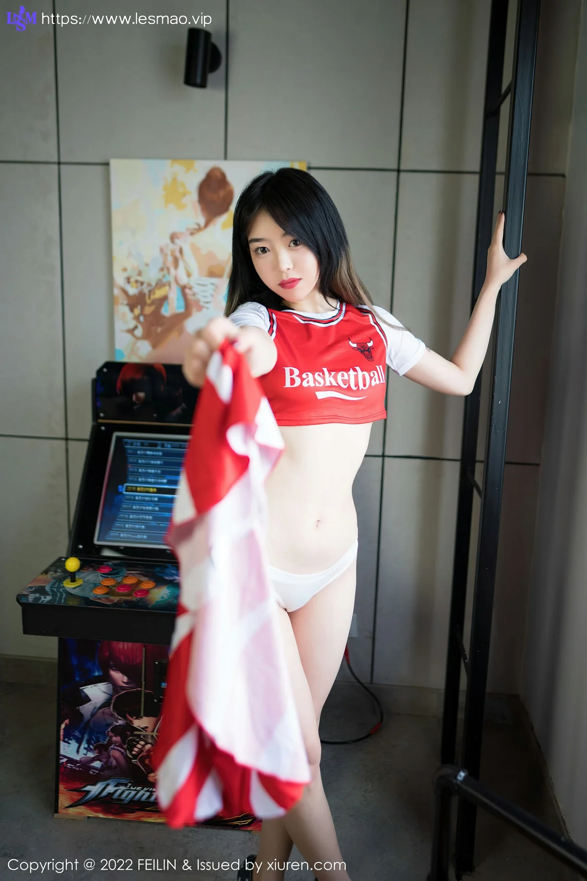 FeiLin 嗲囡囡 Vol.443  白色运动服 奶瓶. 性感写真33 - 50