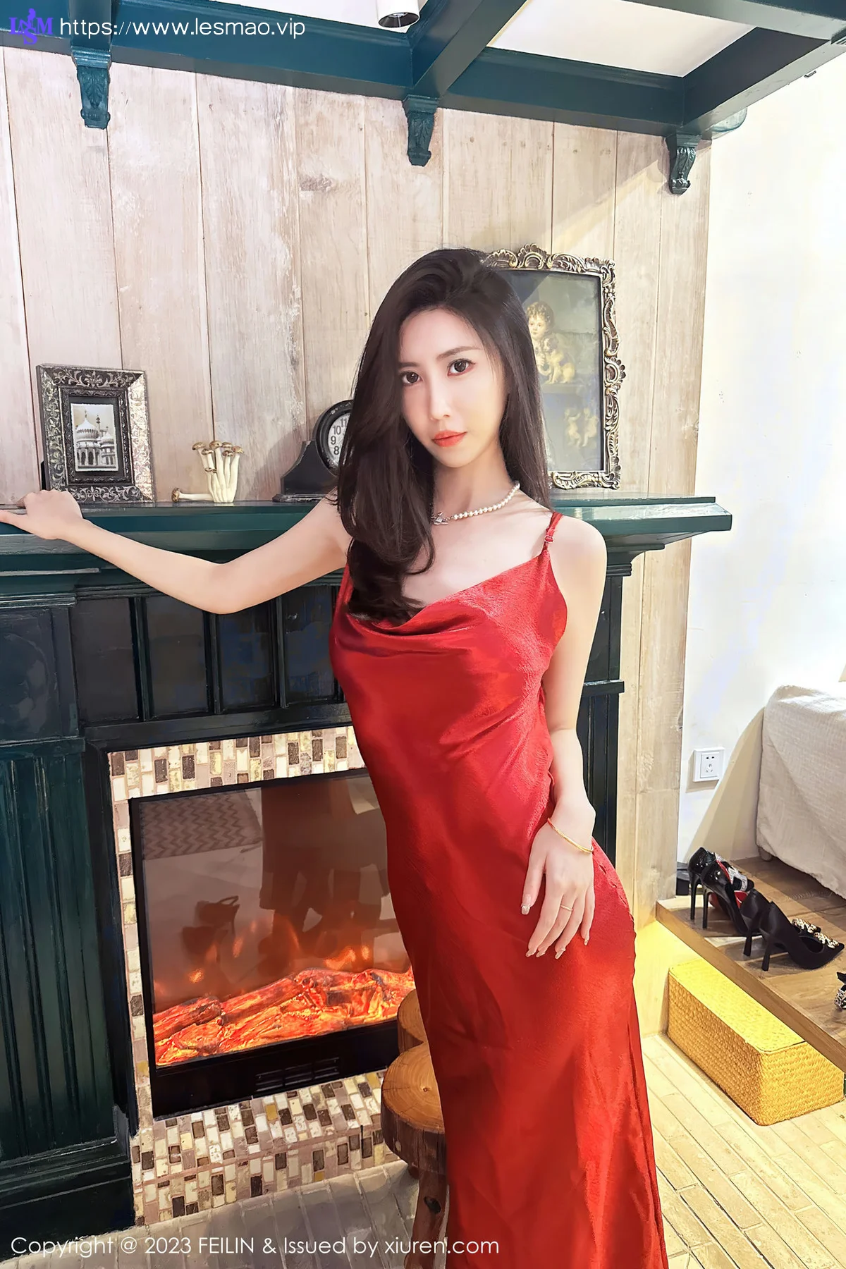 FeiLin 嗲囡囡 Vol.467  章芃芃 吊带长裙性感写真2 - 66