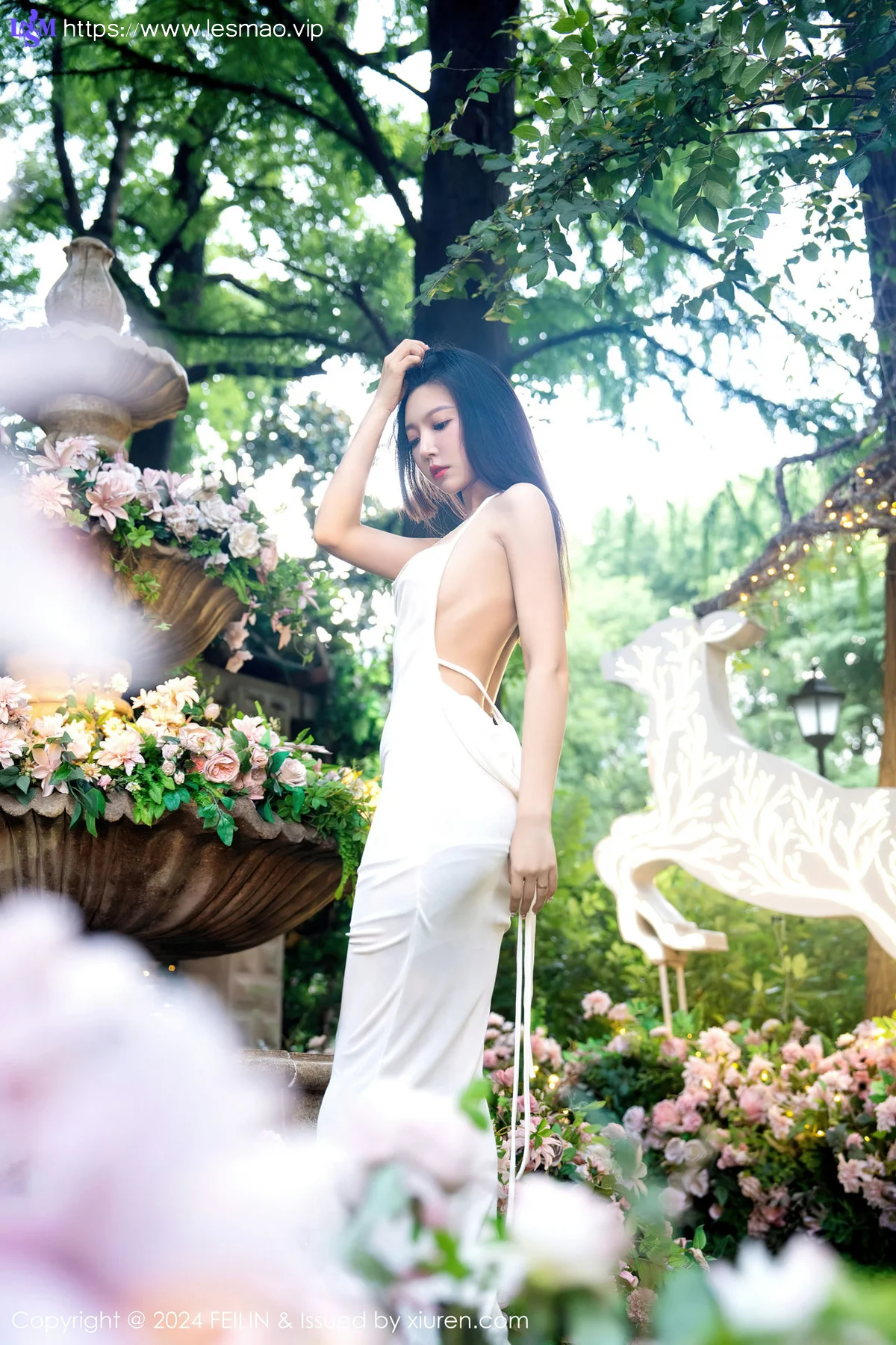 FeiLin 嗲囡囡 Vol.472  冯木木LRIS 蕾丝内衣性感写真 - 12