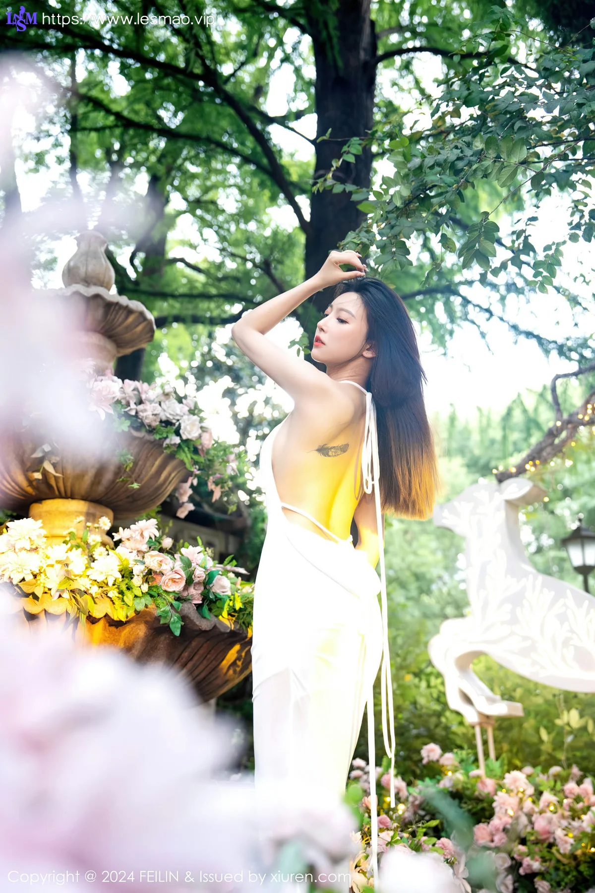FeiLin 嗲囡囡 Vol.472  冯木木LRIS 蕾丝内衣性感写真 - 14