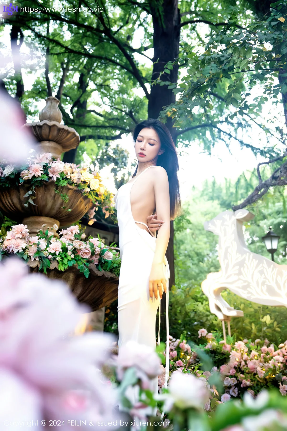 FeiLin 嗲囡囡 Vol.472  冯木木LRIS 蕾丝内衣性感写真 - 18