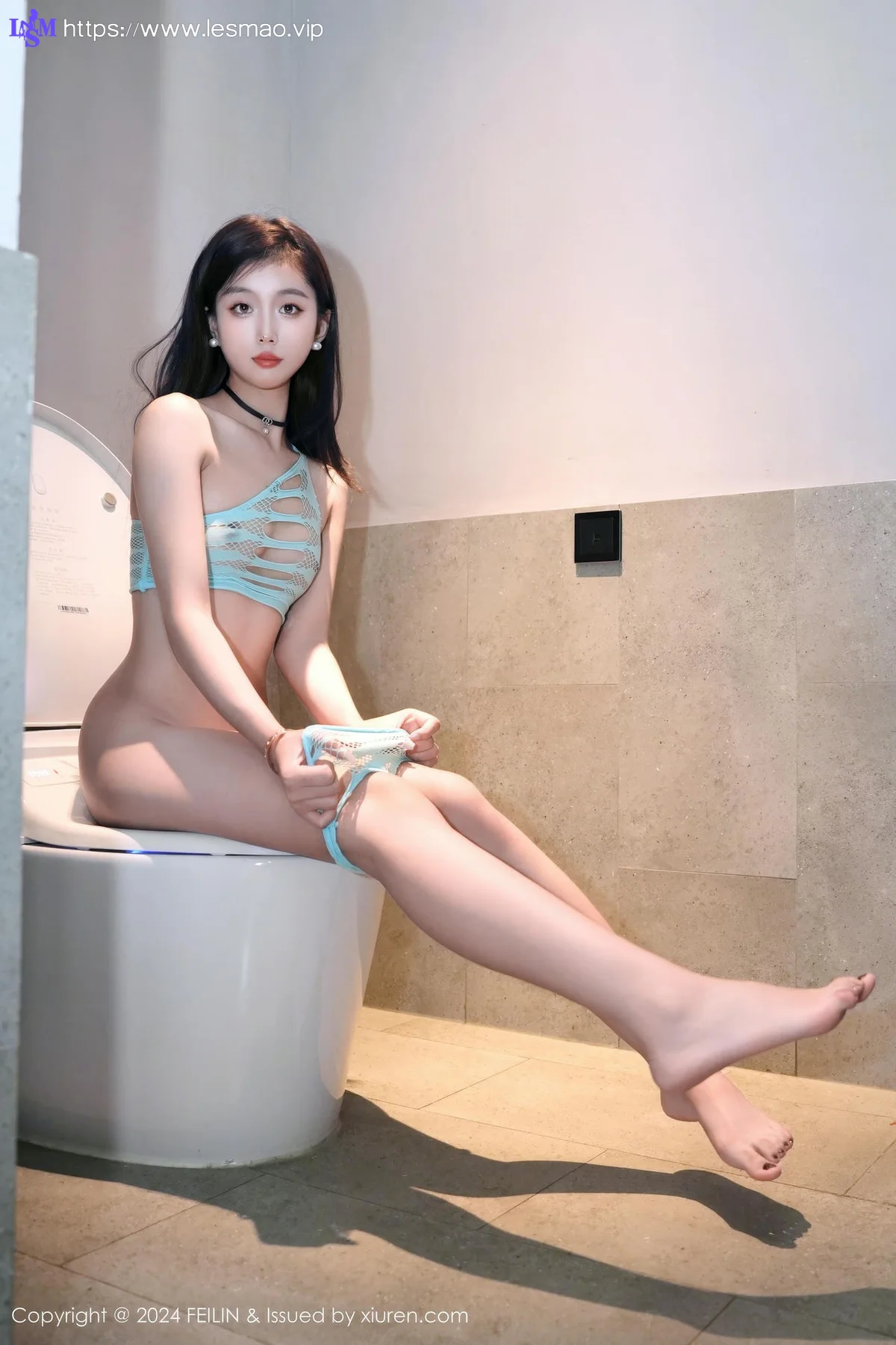 FeiLin 嗲囡囡 Vol.482  江念鱼 透视性感内衣 - 48