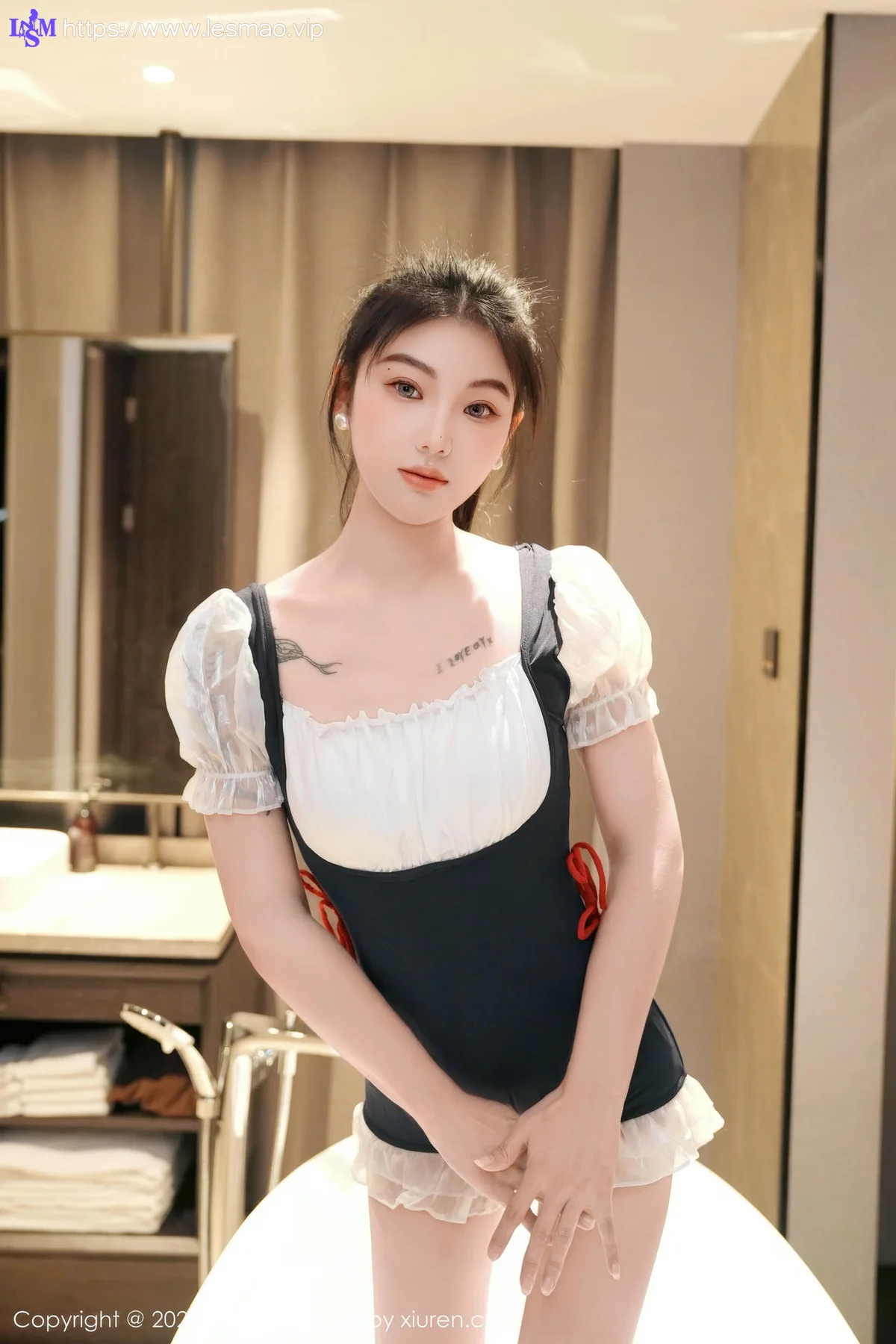 FeiLin 嗲囡囡 Vol.491  希恬儿 玉体香肩气质美女 - 15