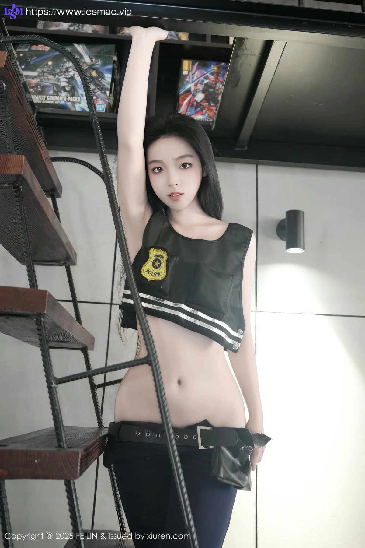 FeiLin 嗲囡囡 Vol.497  芝樱 兔女郎警官 - 47