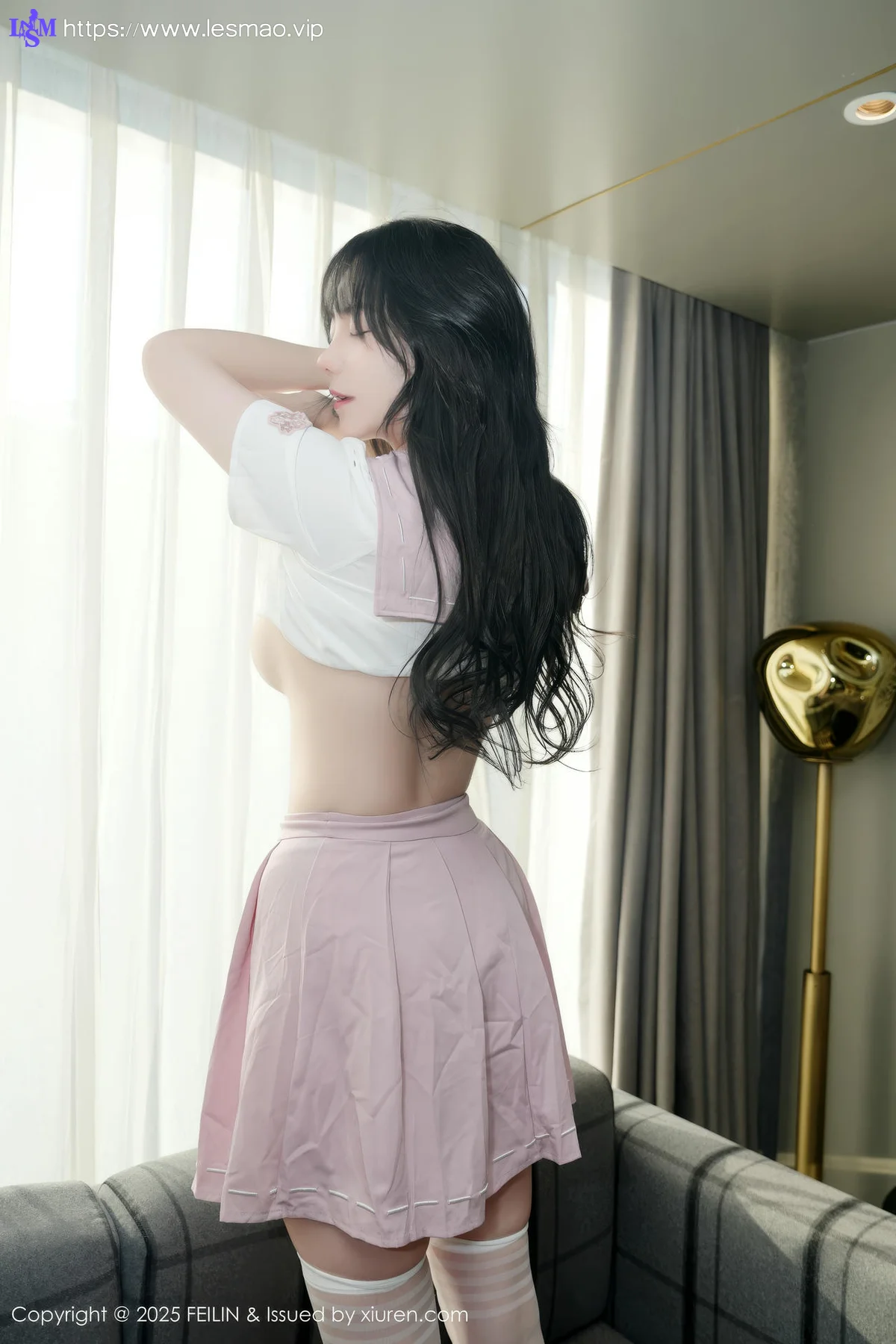 FeiLin 嗲囡囡 Vol.503  软情 萝莉制服少女 - 17