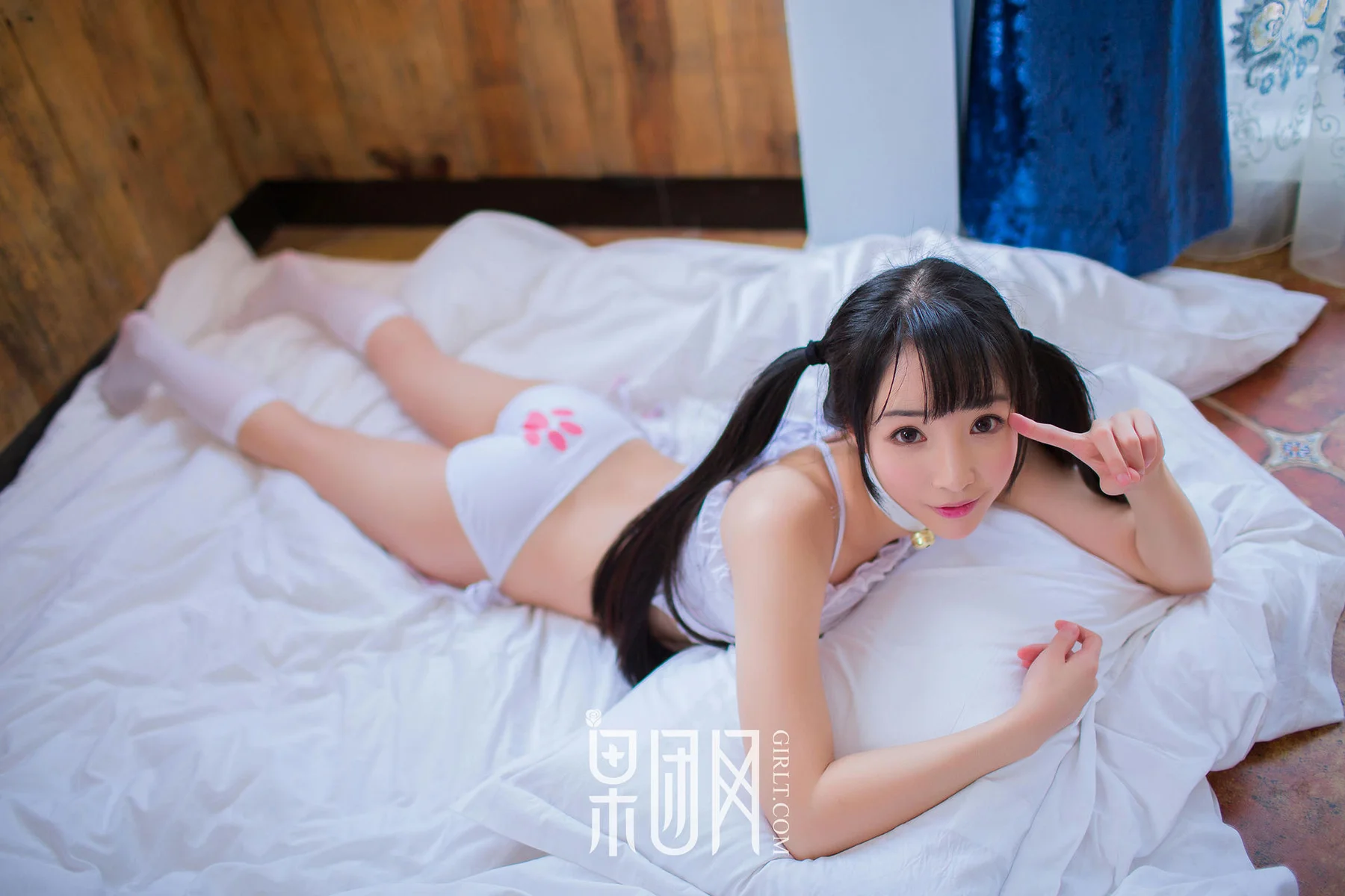 GIRLT 果团网 No.010 Modo 萌神妹妹死库水_臭阿熊 马尾少女 - 38